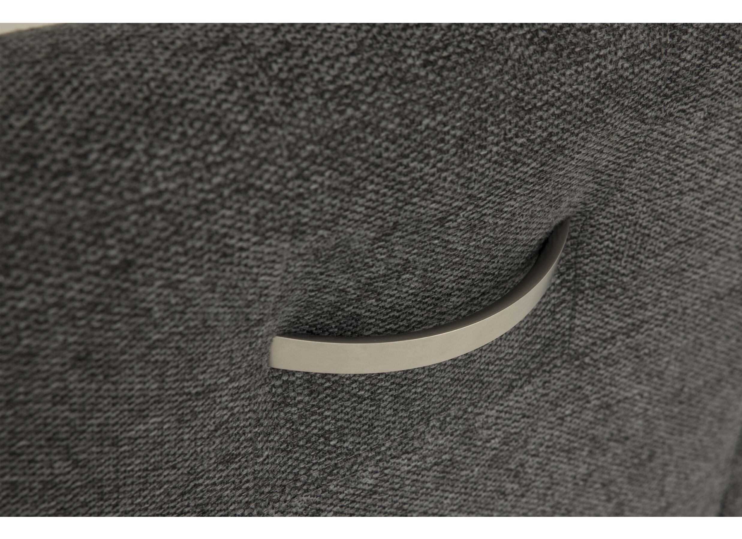 Detail - Chaise Bilbao 59x57x97cm - tissu - anthracite