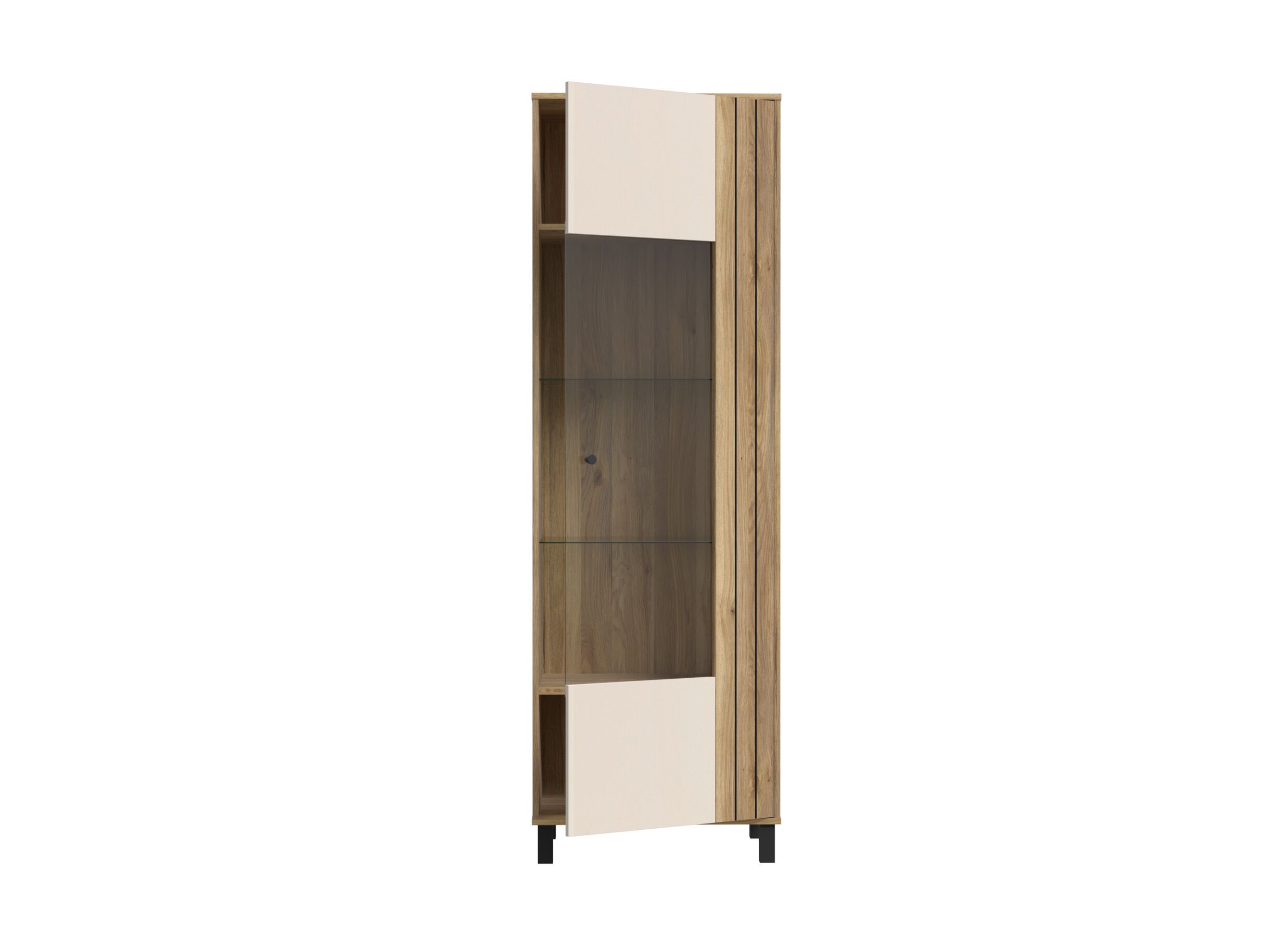 Disposition - Armoire Killarney 64x42x196cm - décor - mauvella oak/sand
