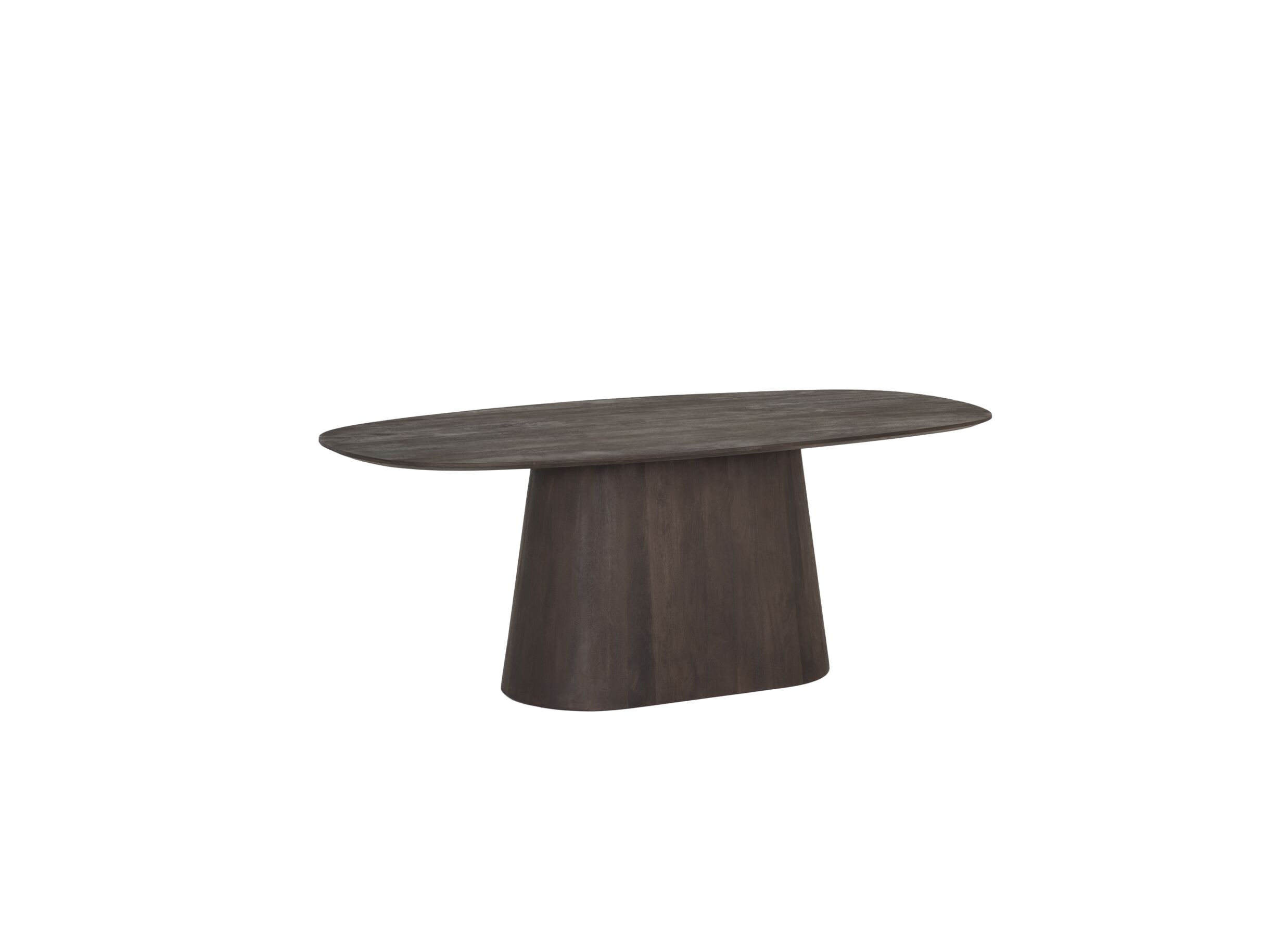 Plus Important - Table Woodwork 200x100cm - mangue massif - ovale