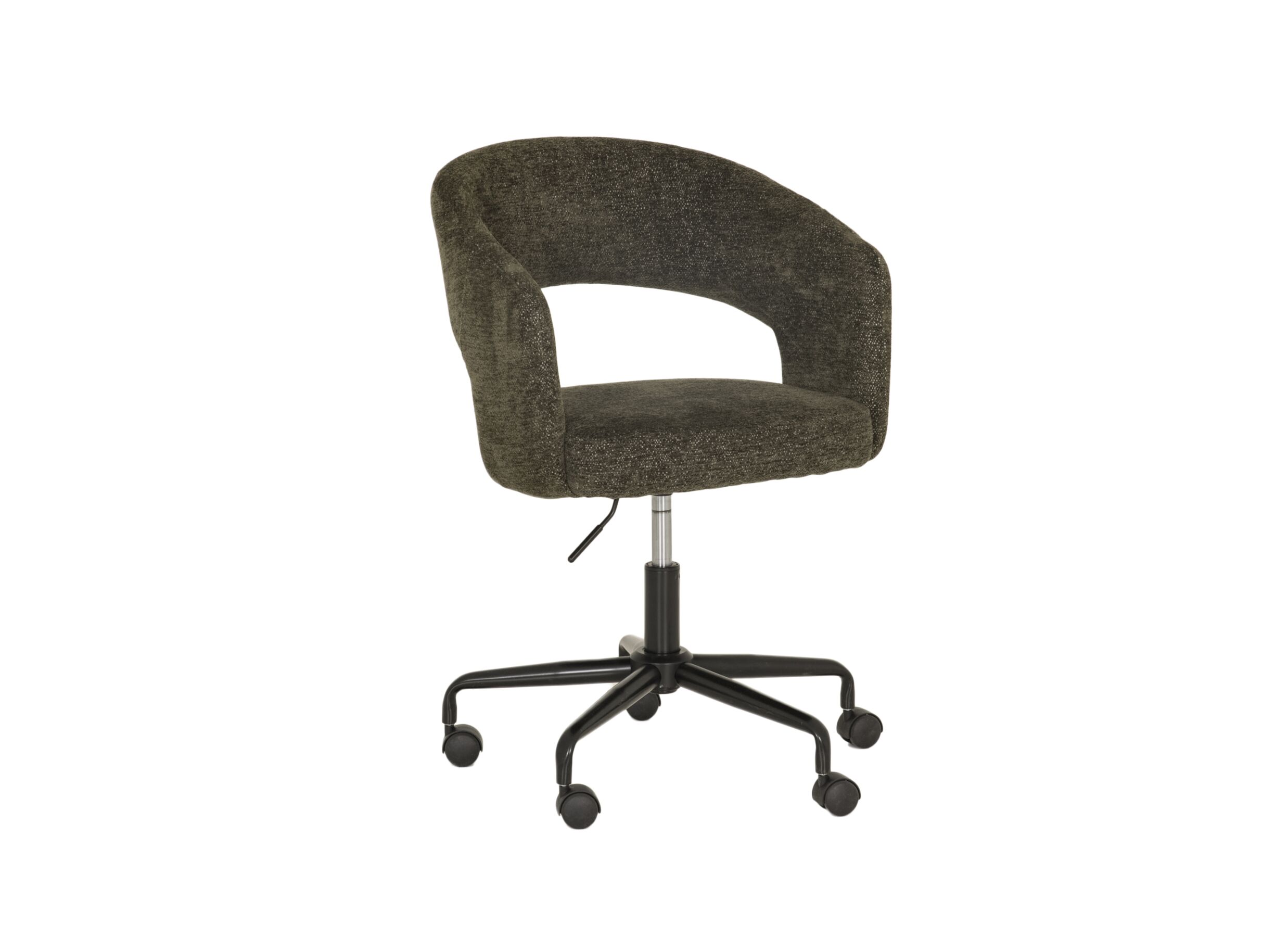 Plus Important - Chaise de bureau Robin 60x56x79,5cm - tissu - vert