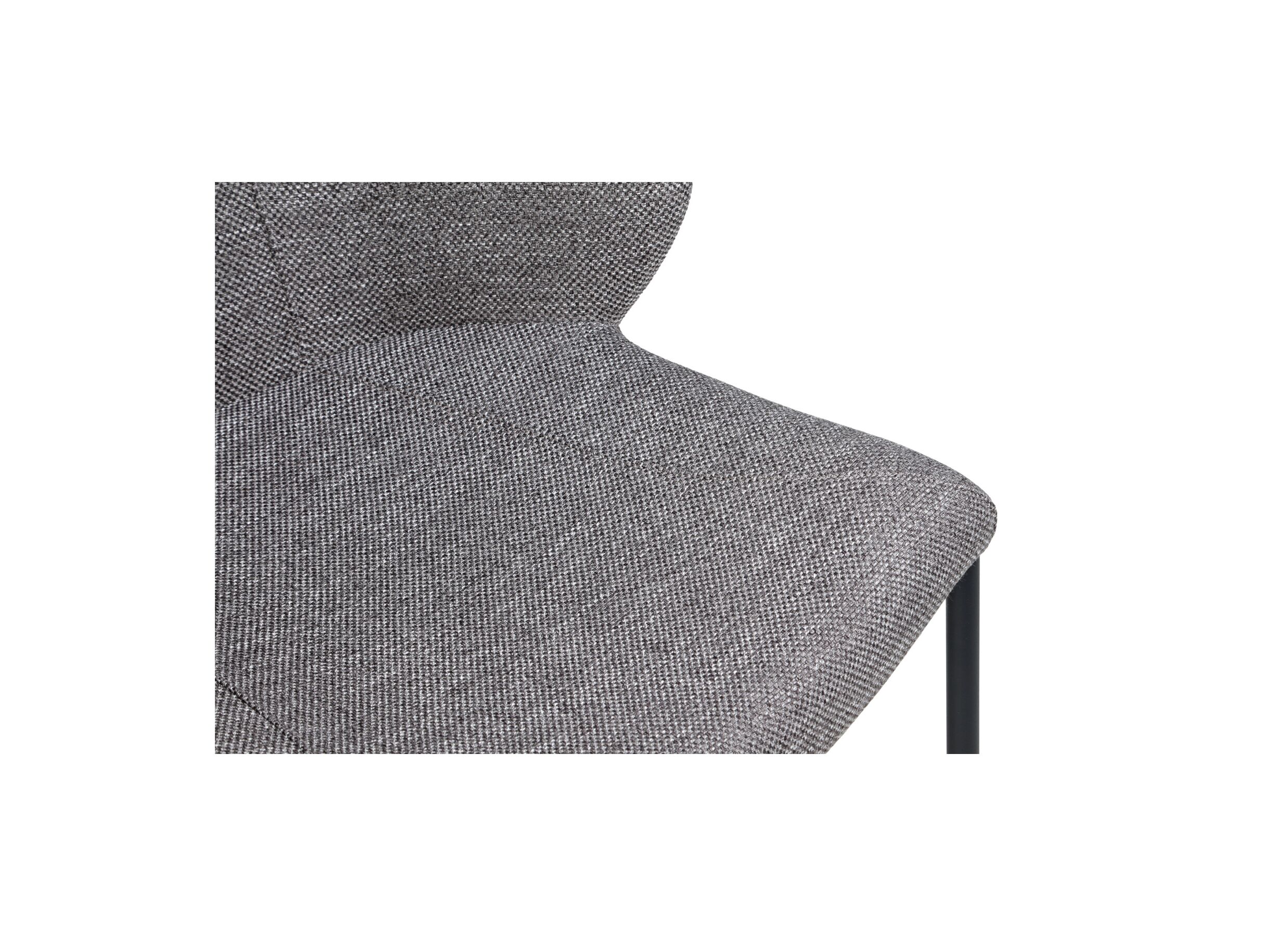 Detailfoto - Stoel Aguila 55x60x84cm - stof - grijs