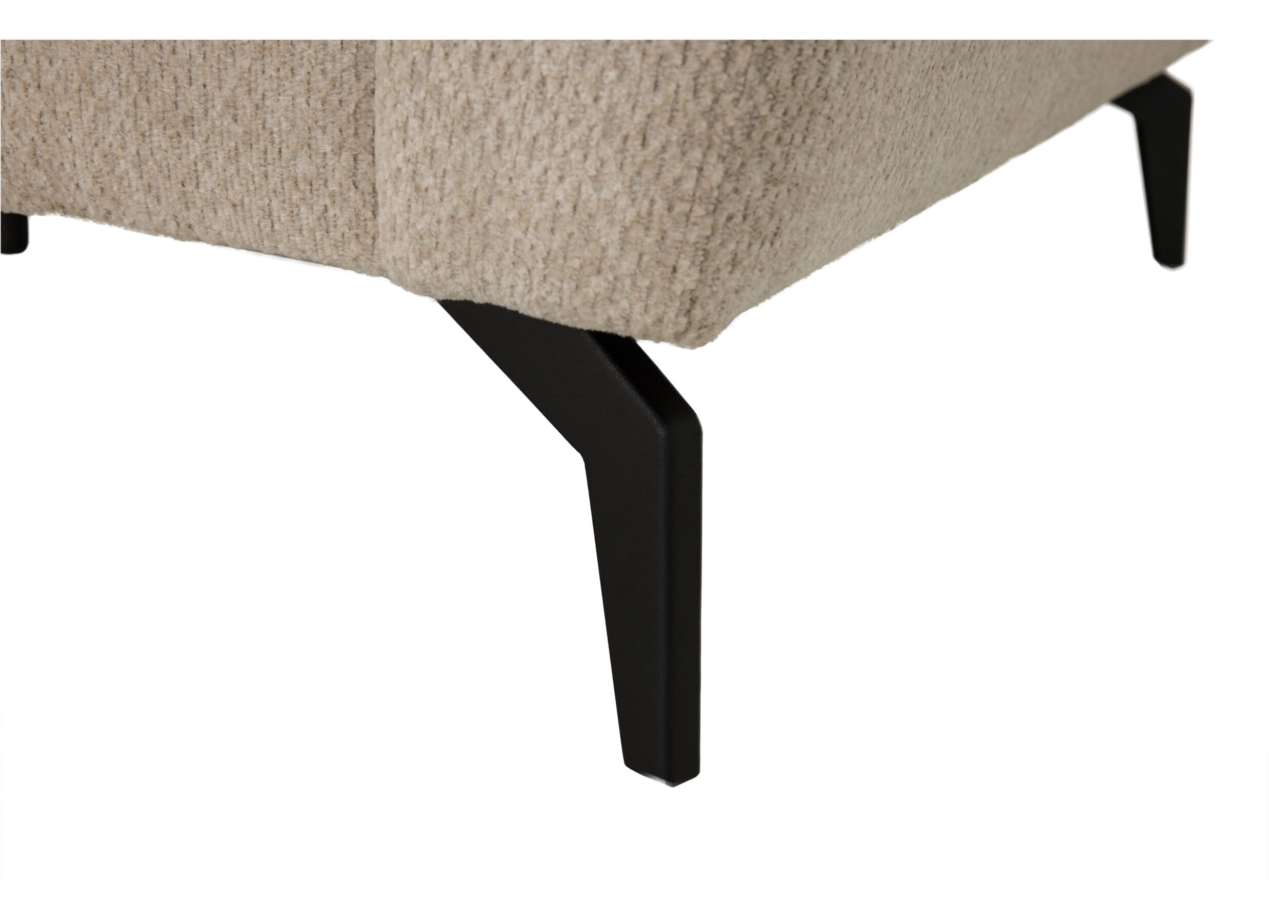 Detailfoto - Hoeksalon Namur 293x160cm - stof - beige