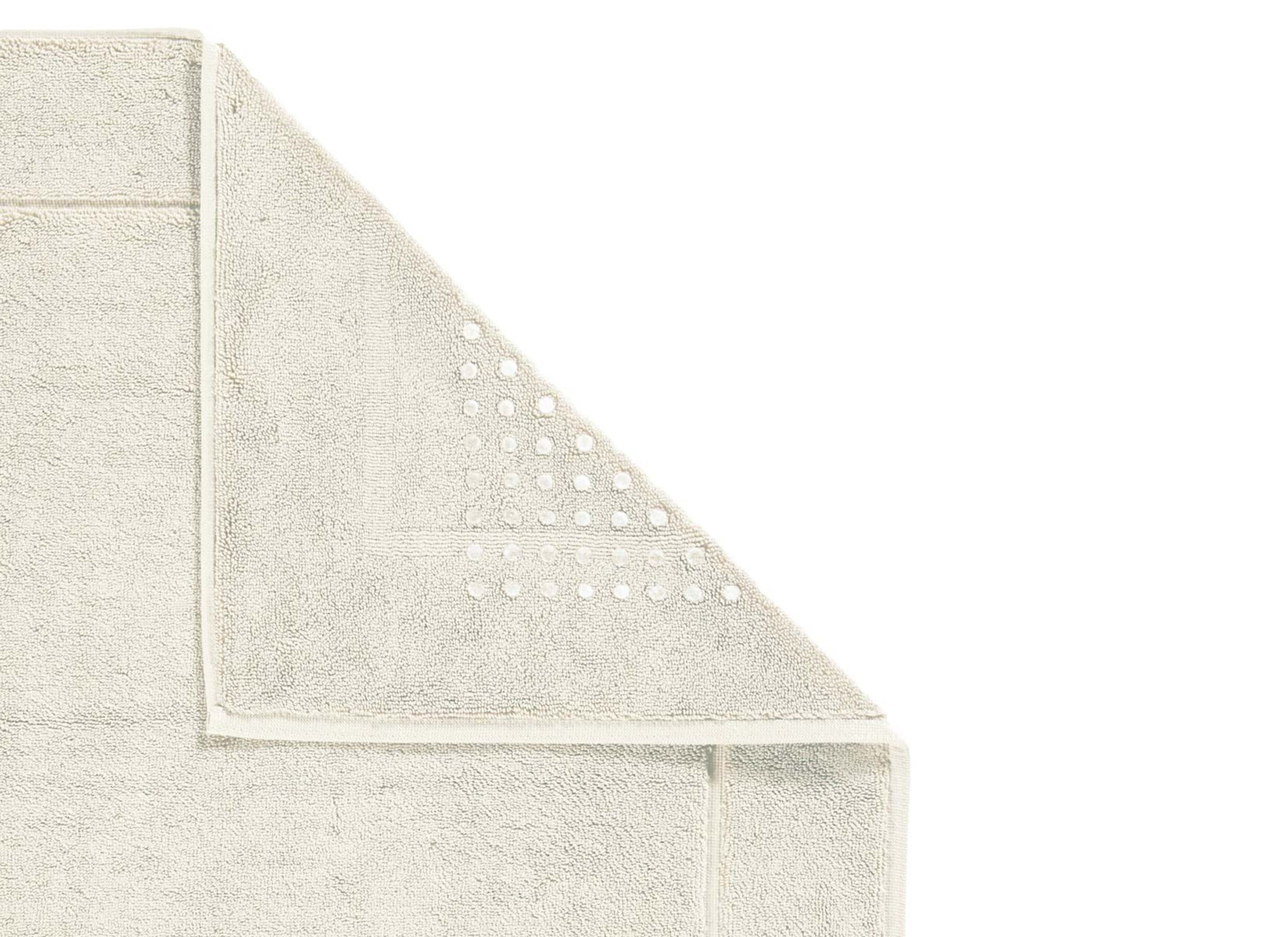 Aperçu - Tapis de bain London 60x60cm - coton - jasmin avec antidérapant
