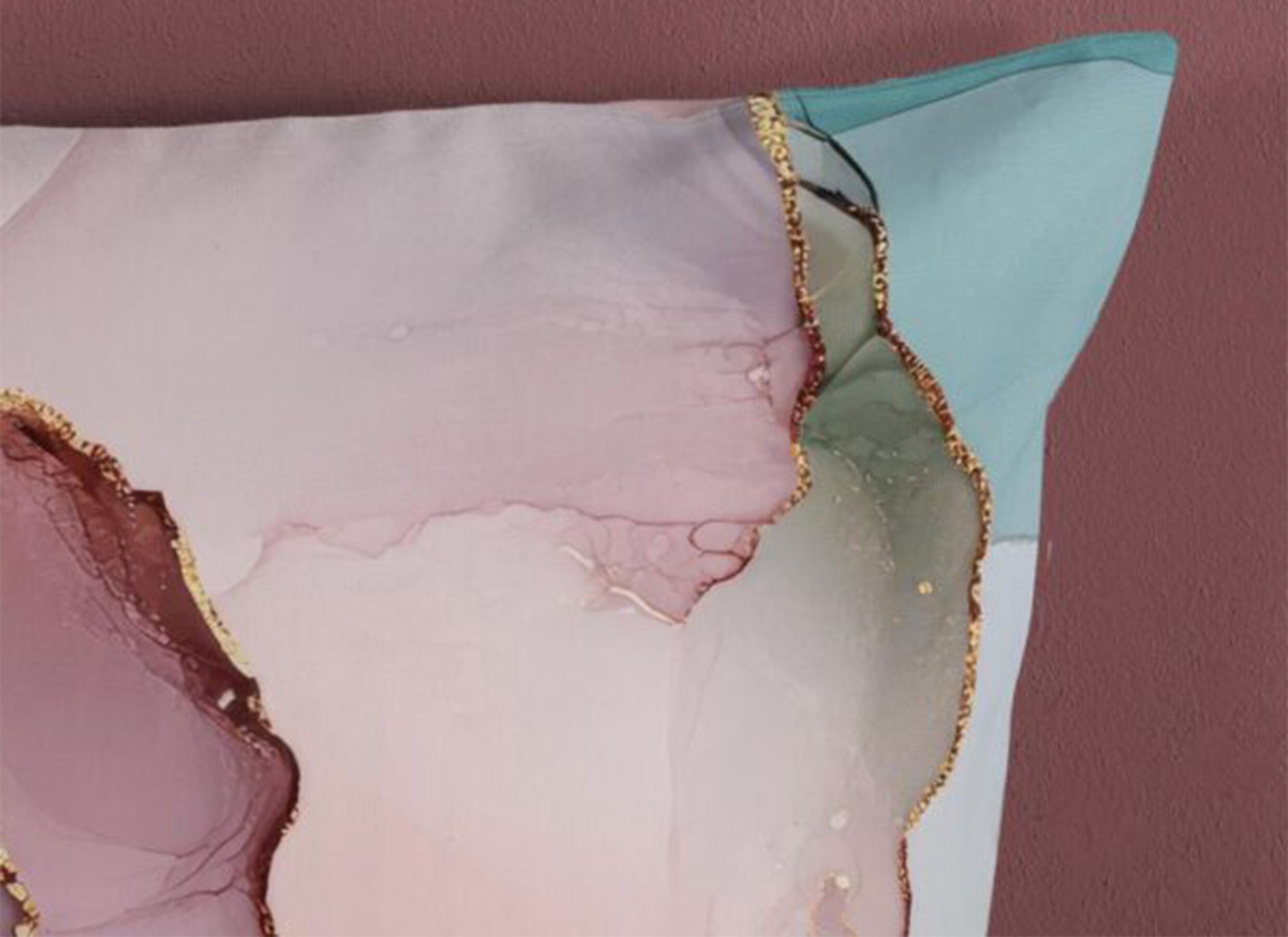 Detail - Housse de couette Marley 240x220cm - coton - rose