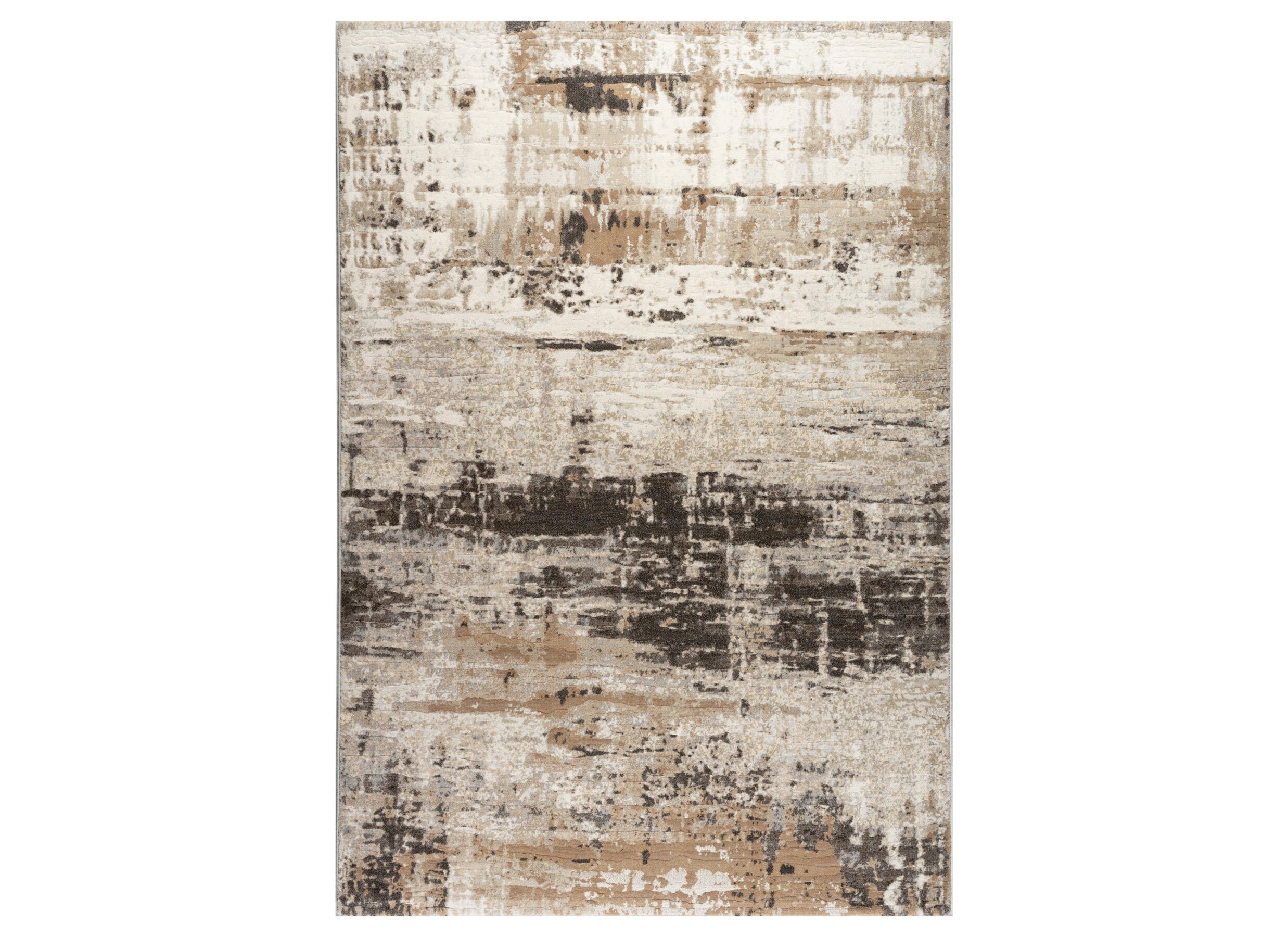 Hoofdfoto - Tapijt Aspero 240x330cm - polyester - beige & bruin