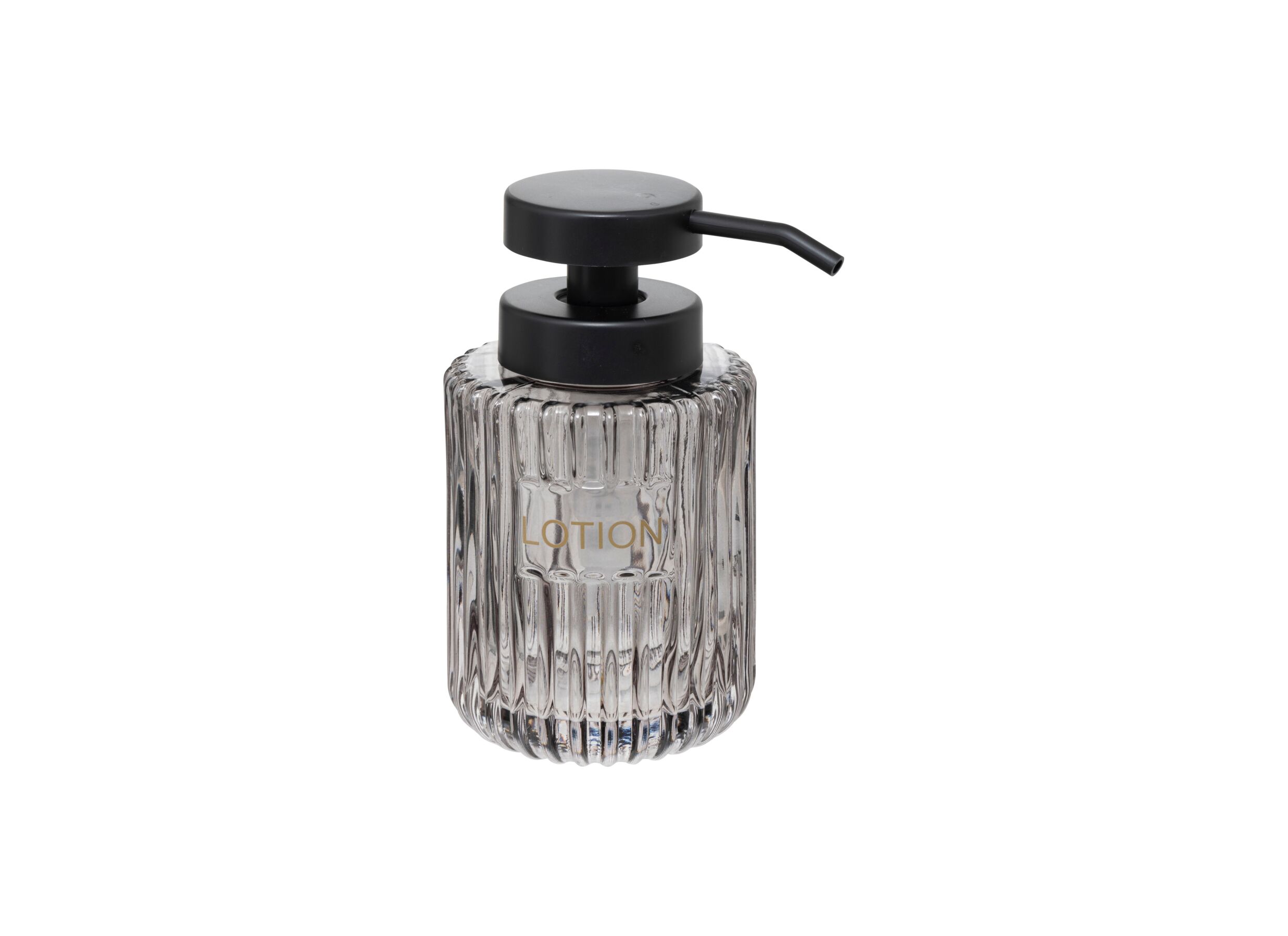 Plus Important - Distributeur de savon Glass Ø8x14,5cm - verre - gris
