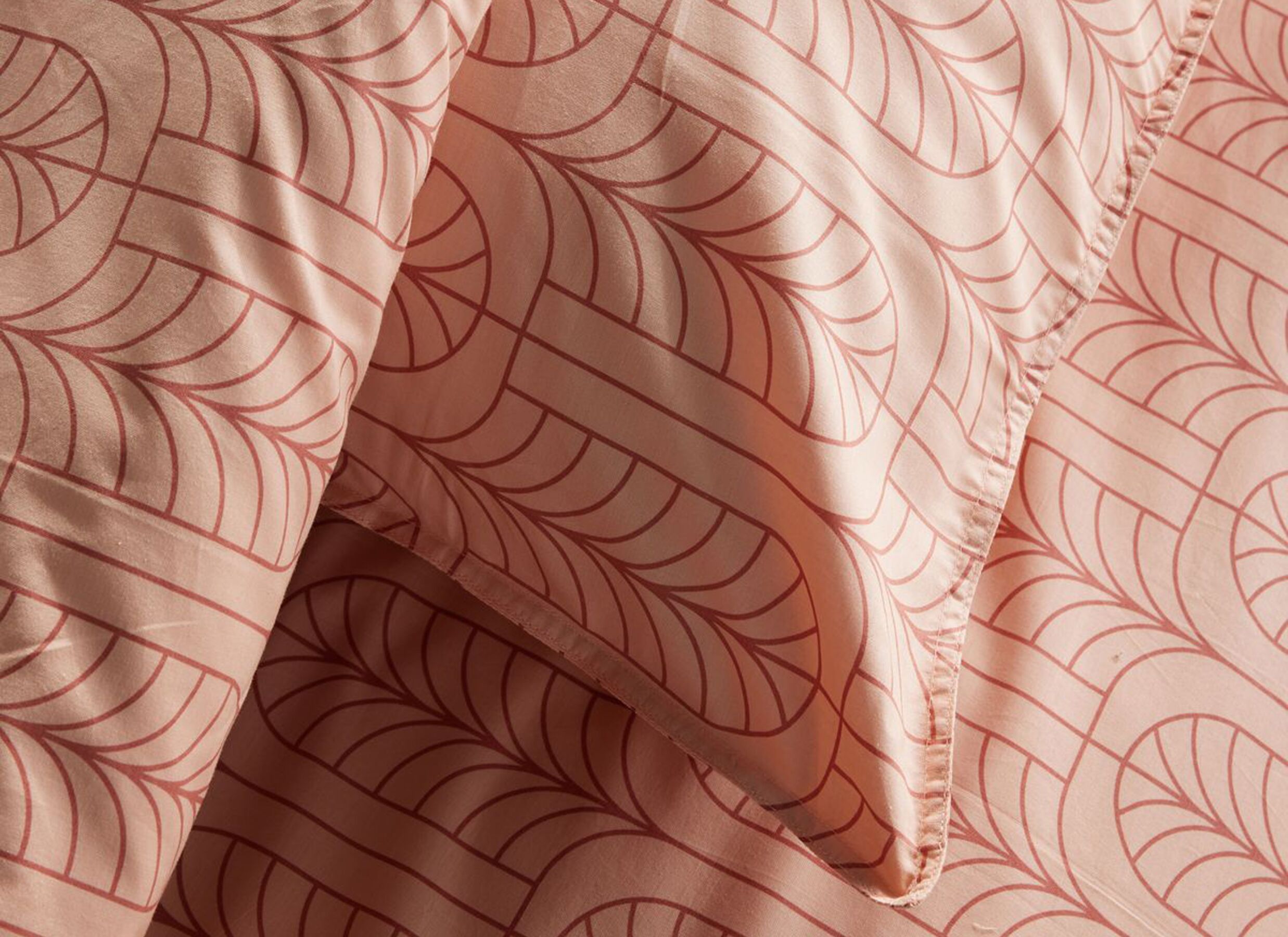 Detail - Housse de couette Sunshine 220x240cm - coton - rose