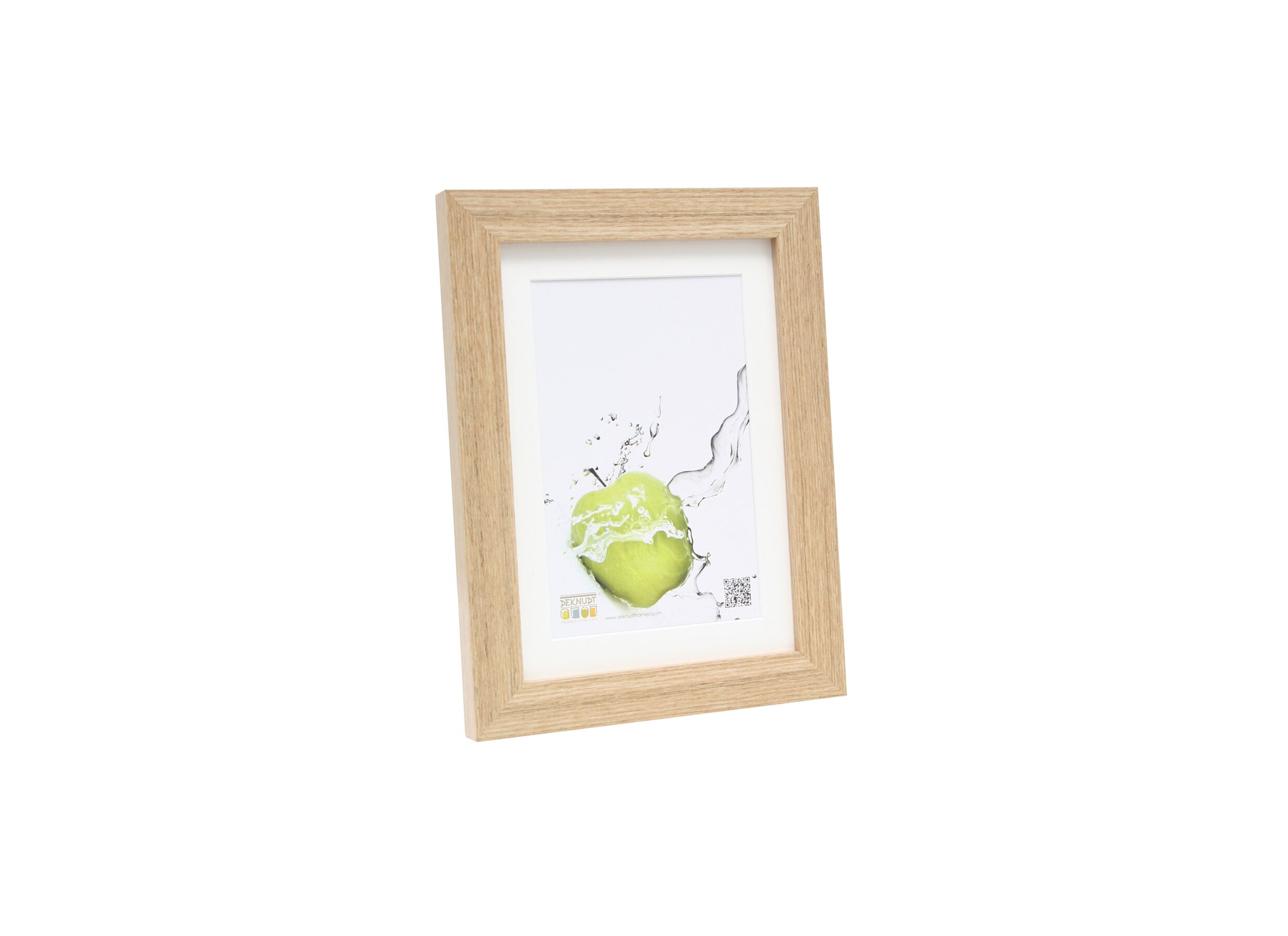 Cadre photo Basic 33 - Cadre photo Basic 40x30cm - bois & verre - naturel