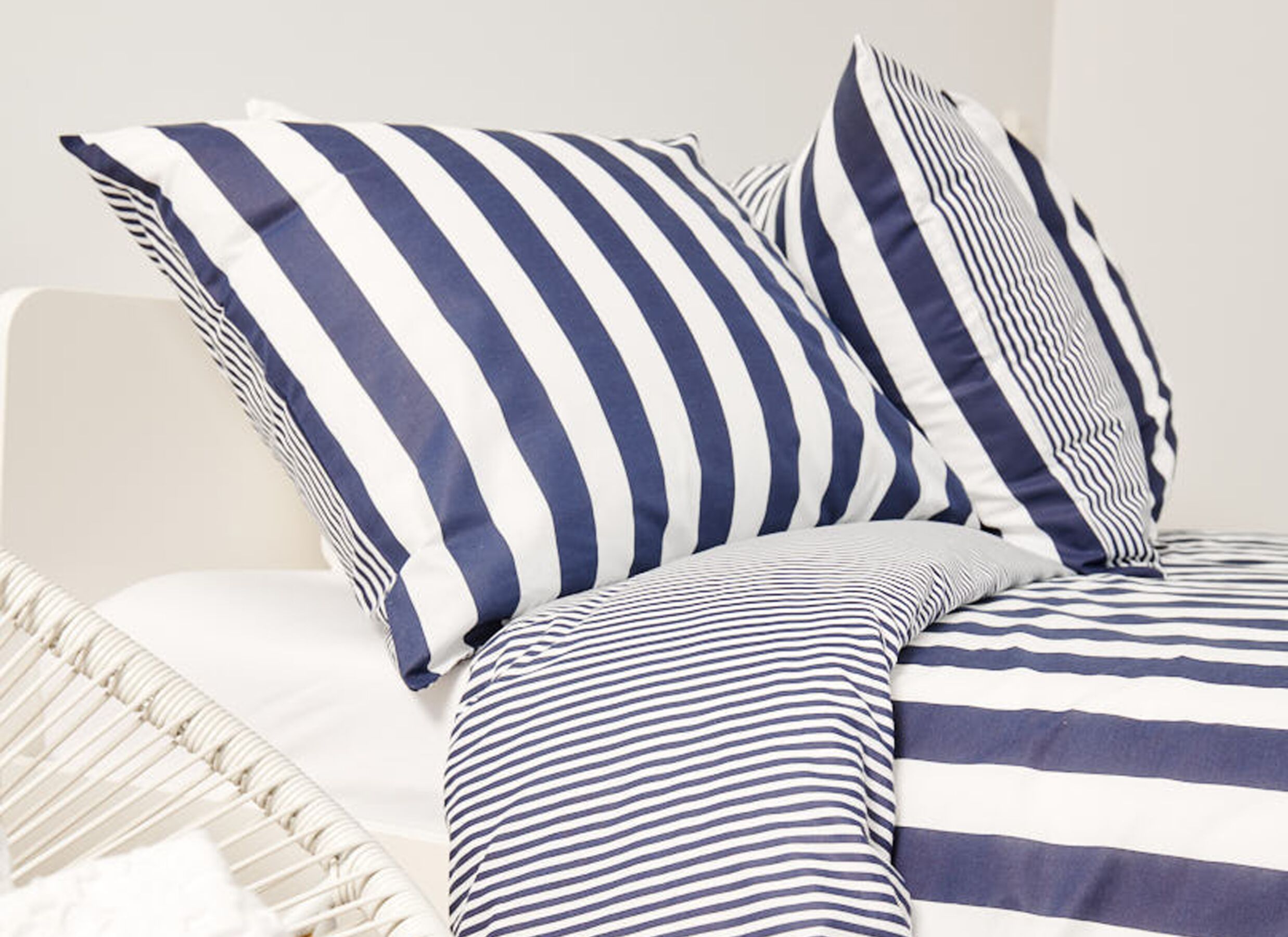 Foto ambiance - Housse de couette 240x200/220cm - coton - bleu