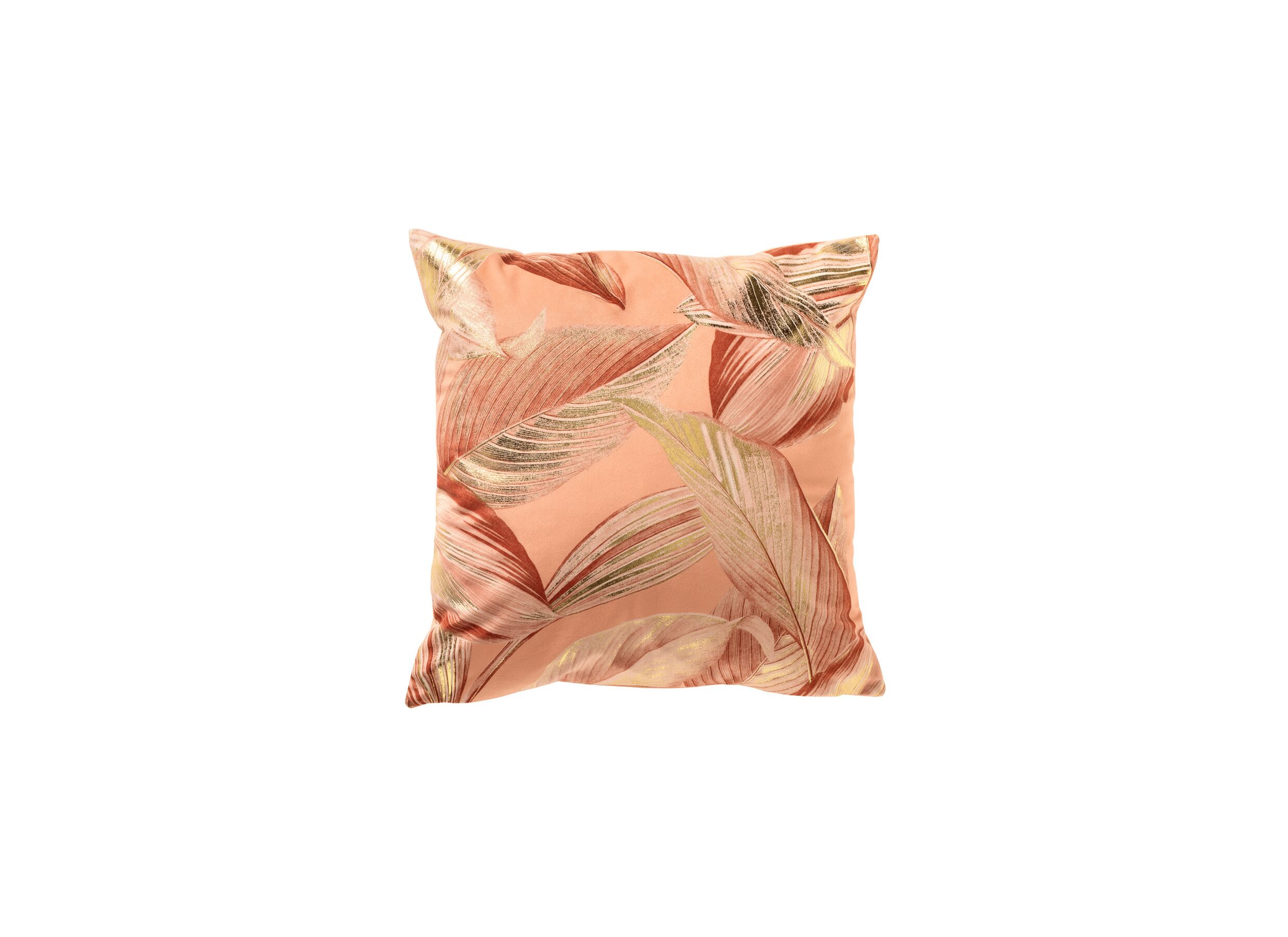 Plus Important - Coussin Maysa 45x45cm - tissu - peach bloom