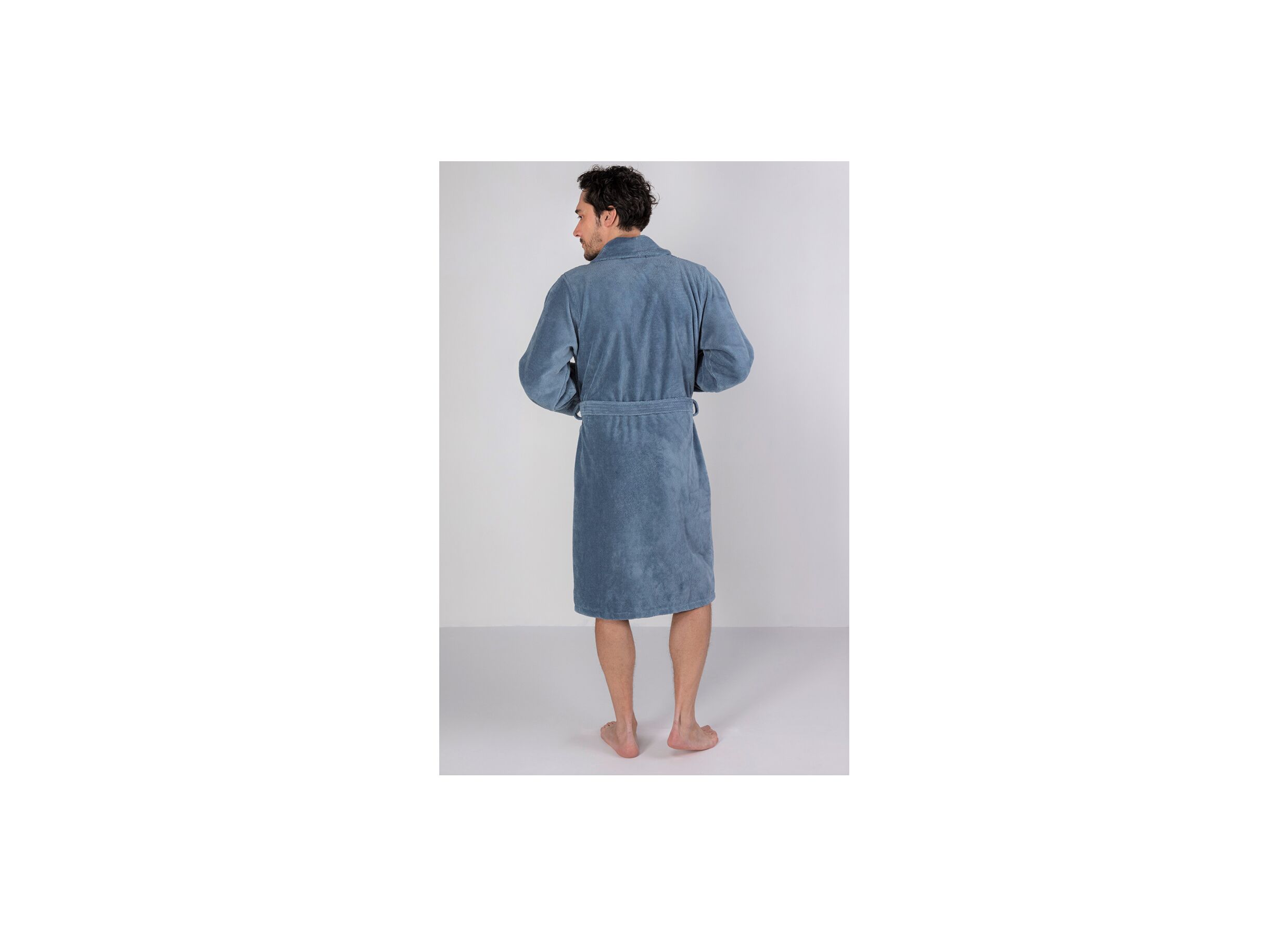 Sfeerfoto - Badjas M flanel jeans