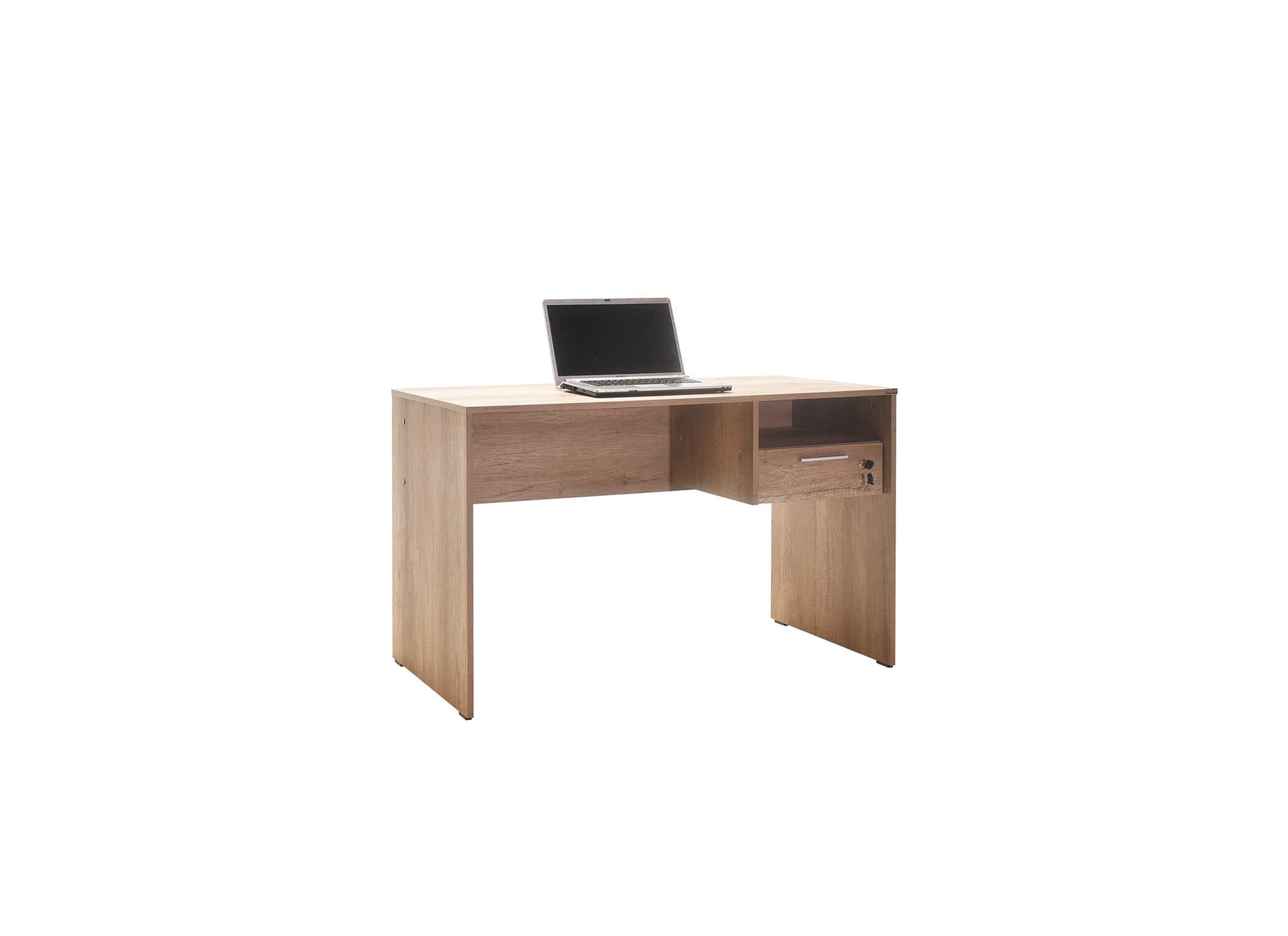 Bureau Kyoto 120x60x75cm - melamine - bruin