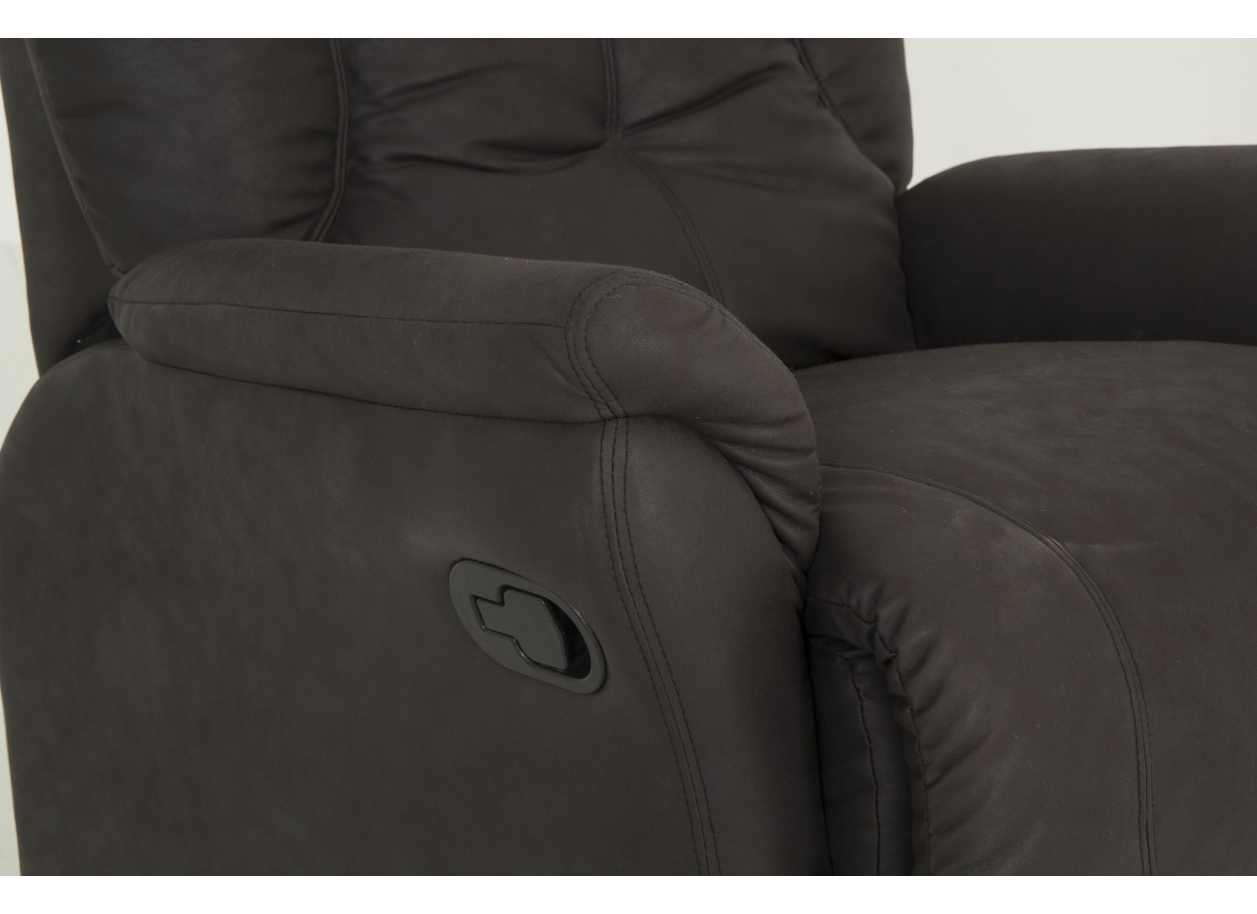 Fauteuil relax Citizen tissu noir