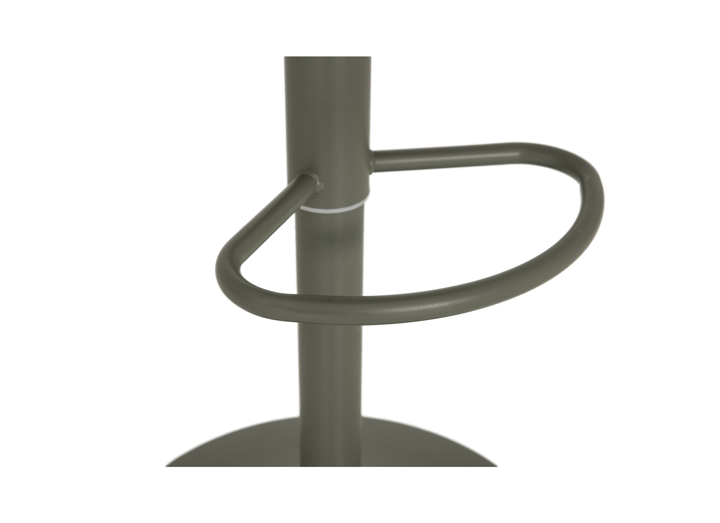 Detailfoto - Barstoel Gigolo ZH58-83cm - lederlook - groen