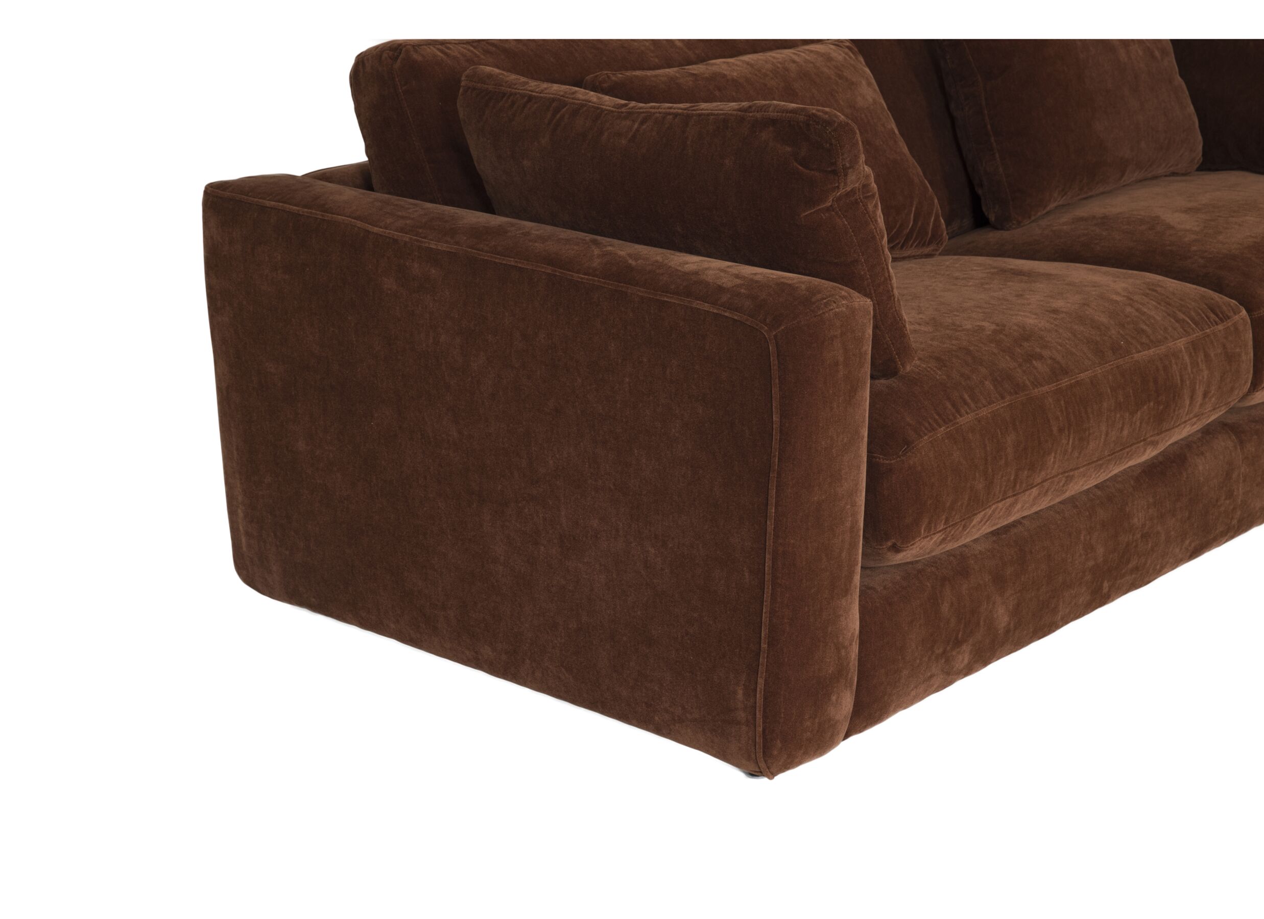 Detailfoto - Zetel Granta 3-zit - stof - rood