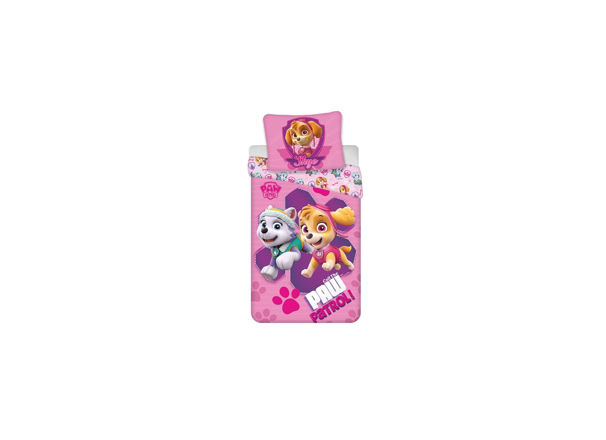 Dekbedovertrek Paw Patrol 140x200cm polykatoen - Housse de couette Paw Patrol 140x200cm polycoton