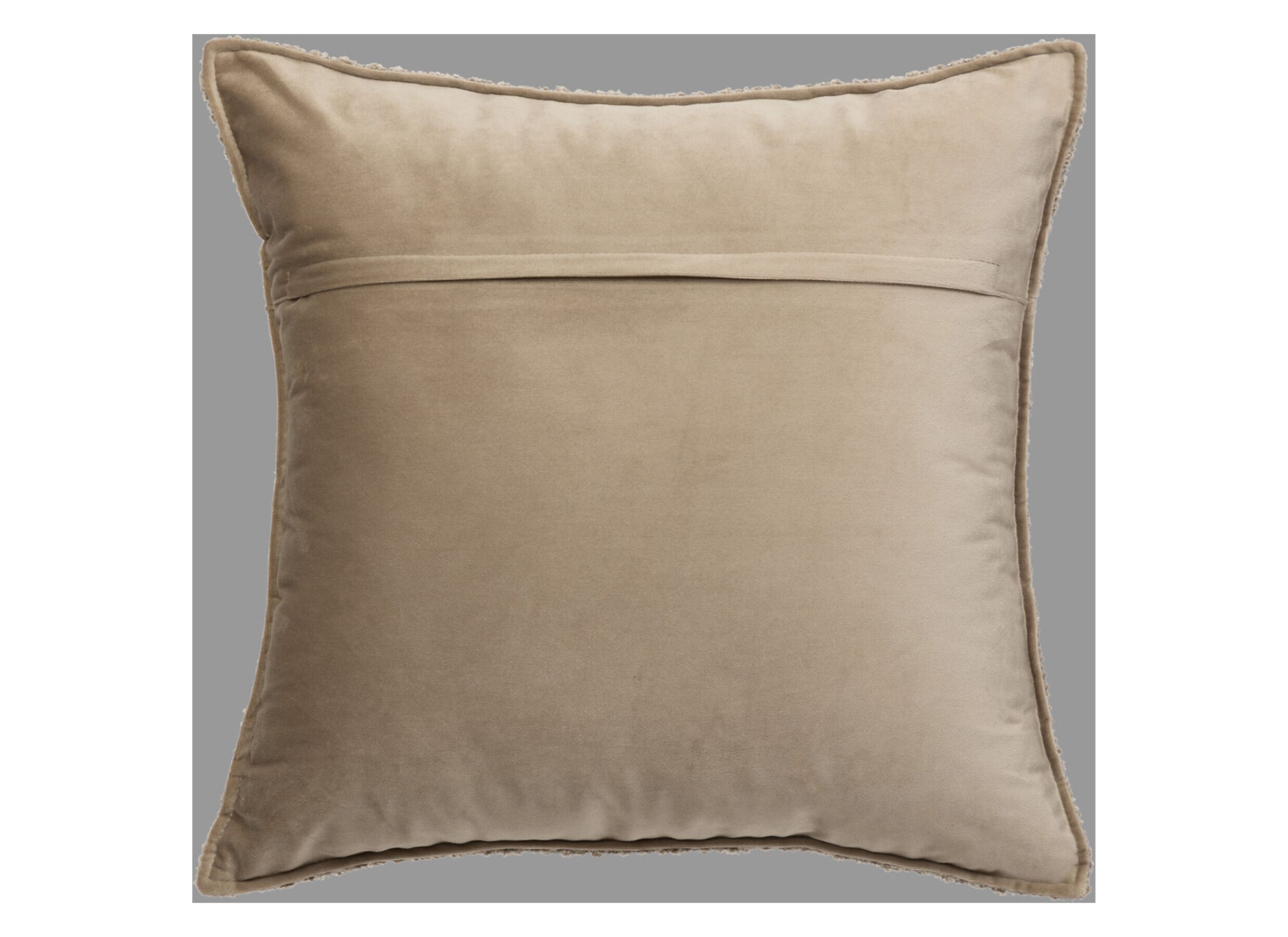 Overzichtsfoto - Kussen Soana 45x45cm - bouclé - taupe