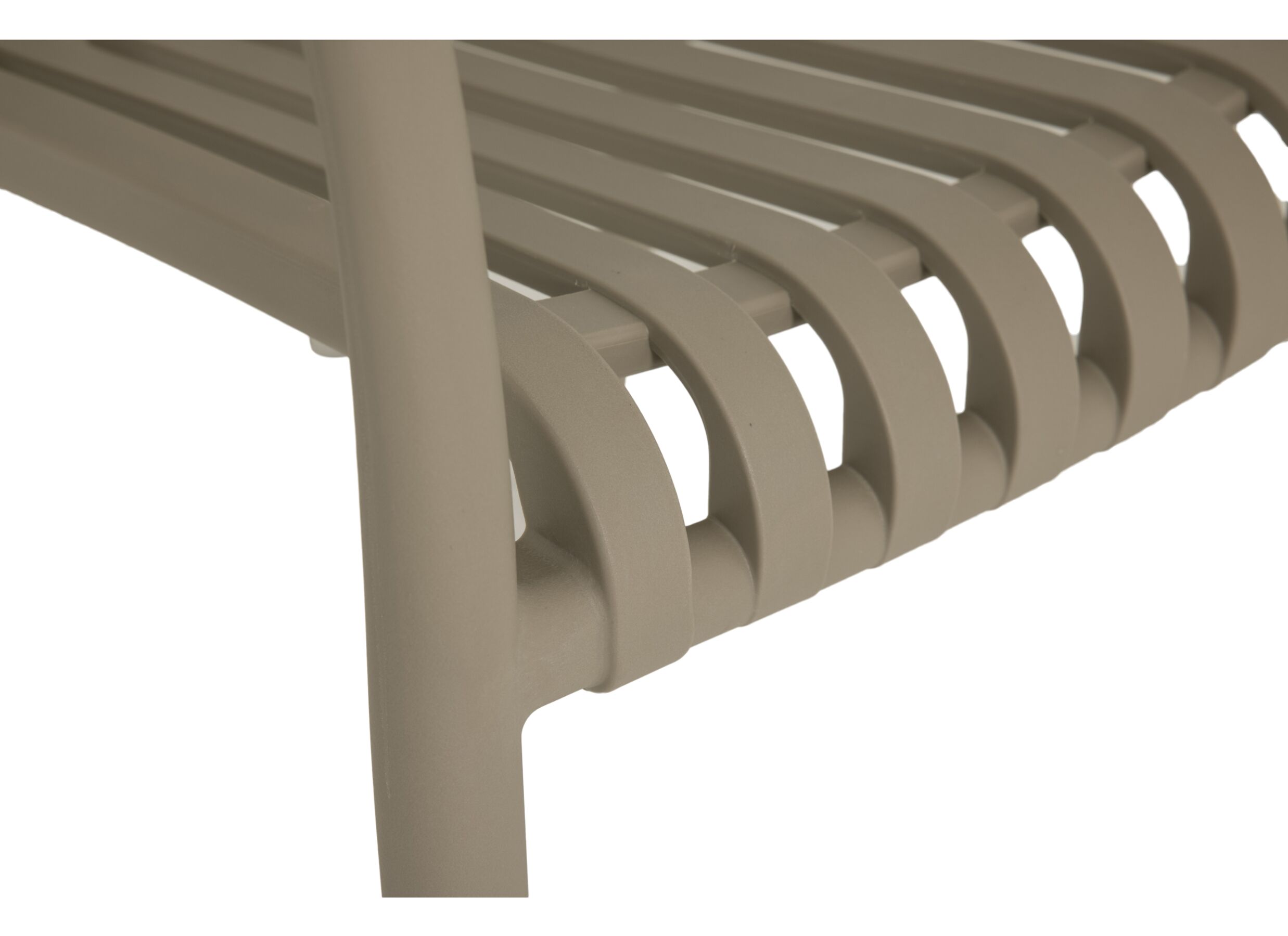 Detail - Chaise de jardin Cute 46x58x81cm - synthétique - taupe