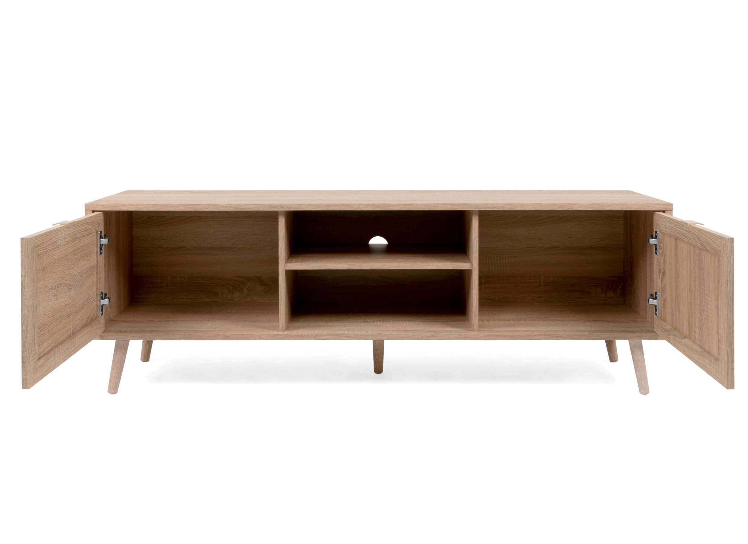 Tv-meubel Bali 150cm - melamine - sonoma eik