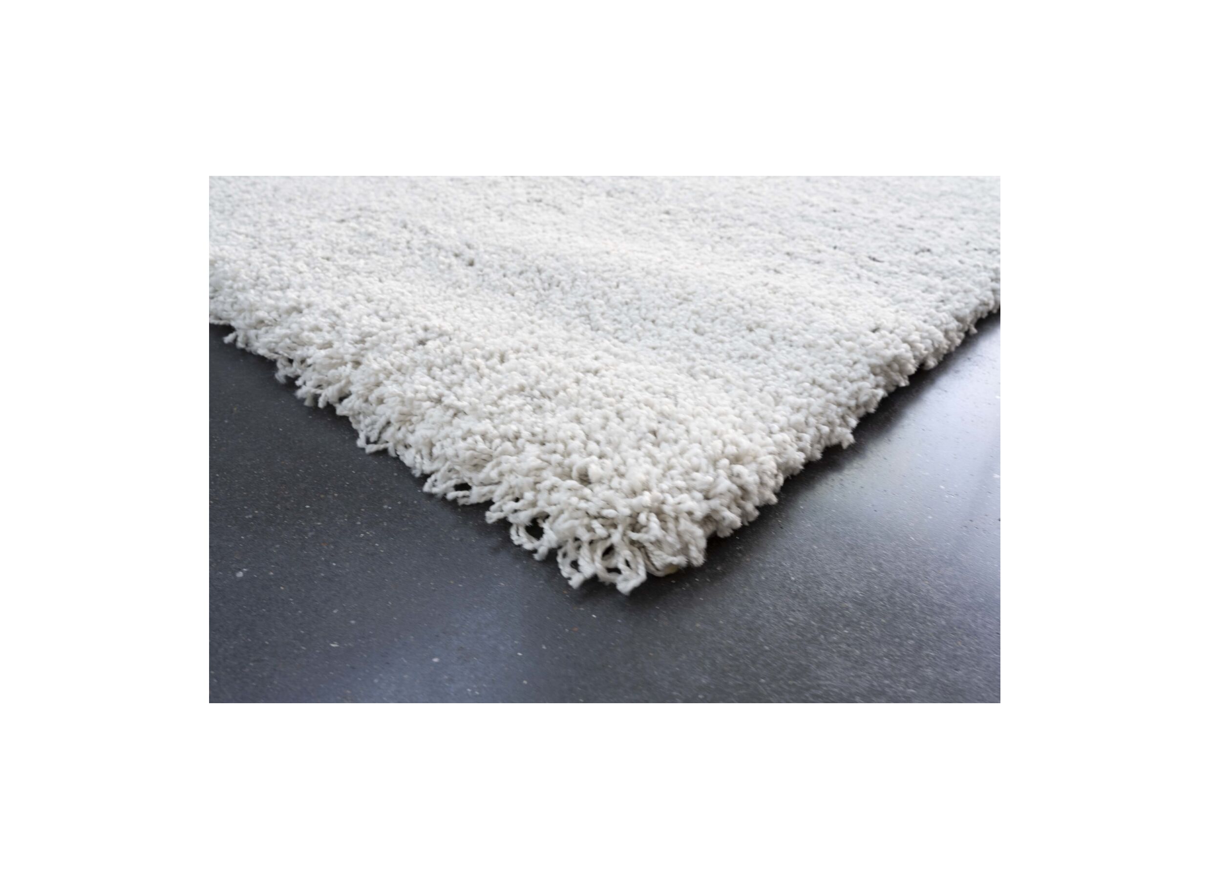 Detailfoto - Tapijt Medusa 133x195cm - polyester - wit