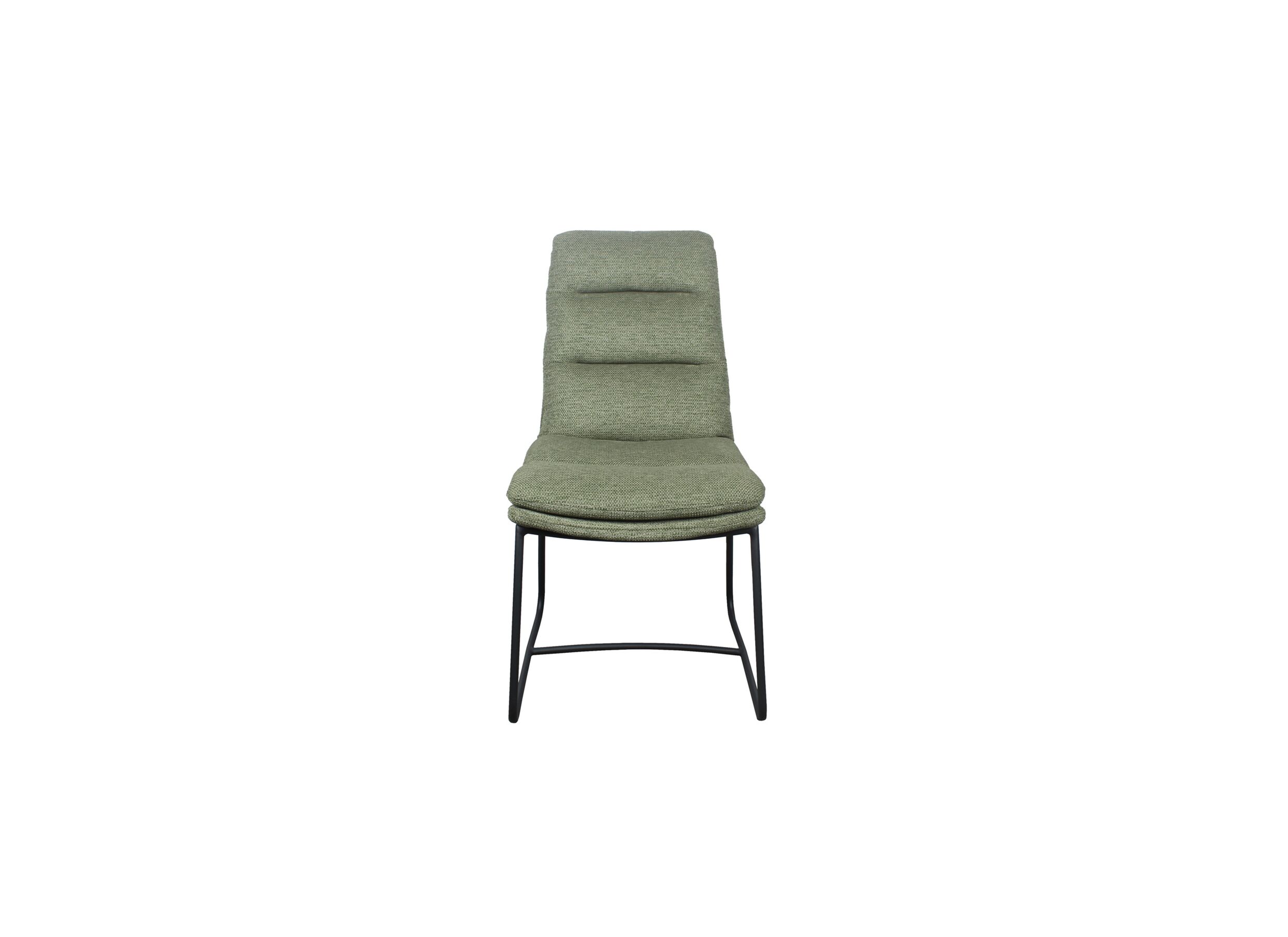 Stoel Crux 64x50x92cm - stof - groen