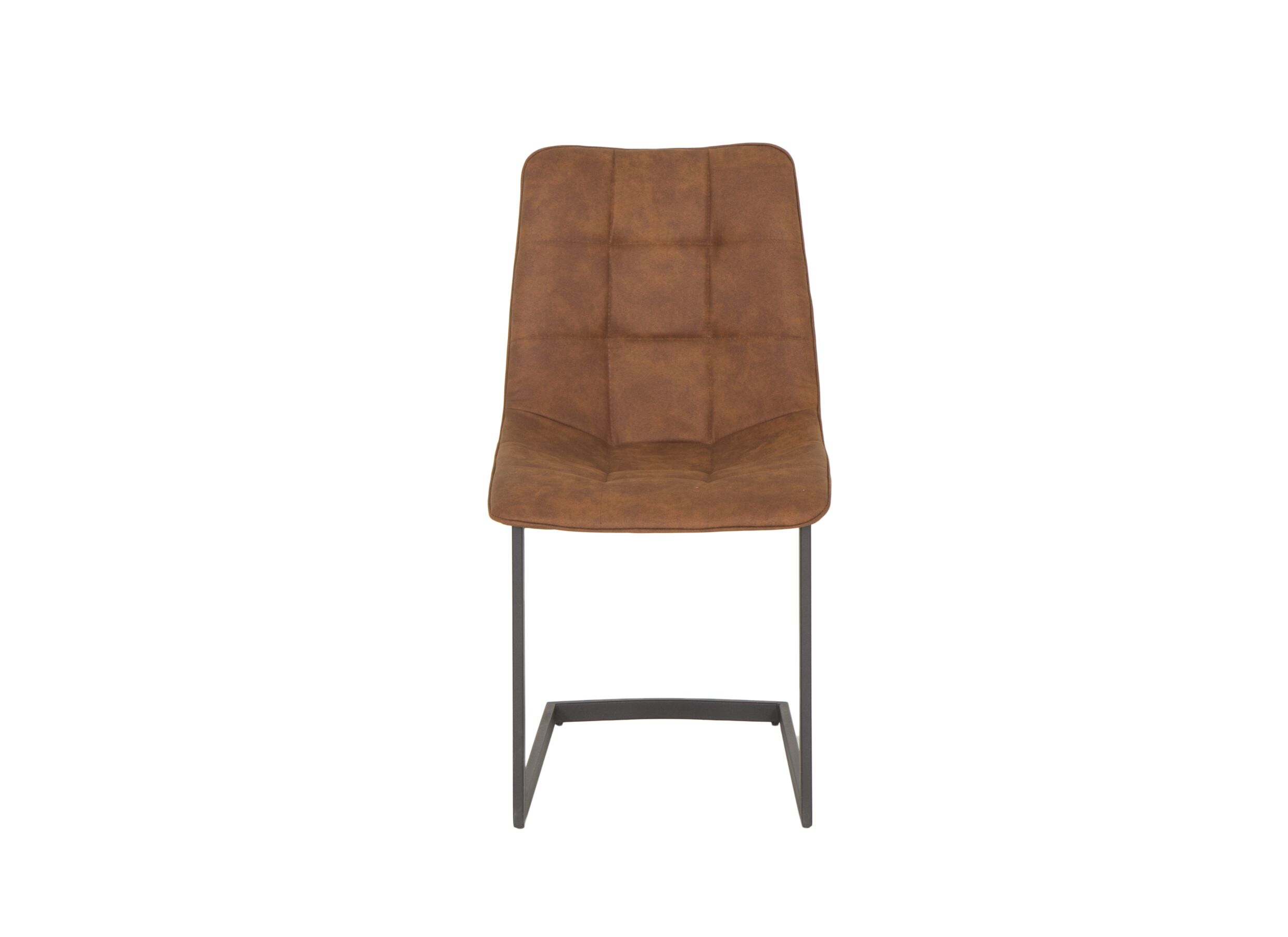 Stoel Cloud 46,5x57x86cm - microvezel - cognac