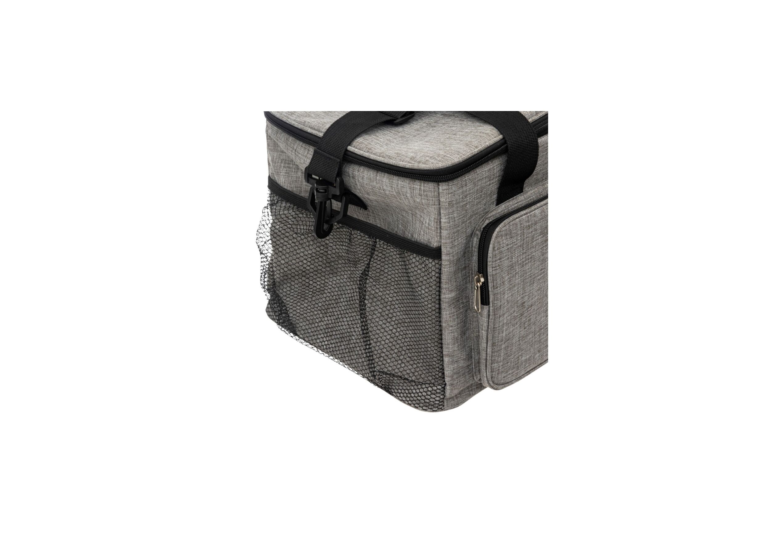 Detailfoto - Koeltas 20L - stof - grijs