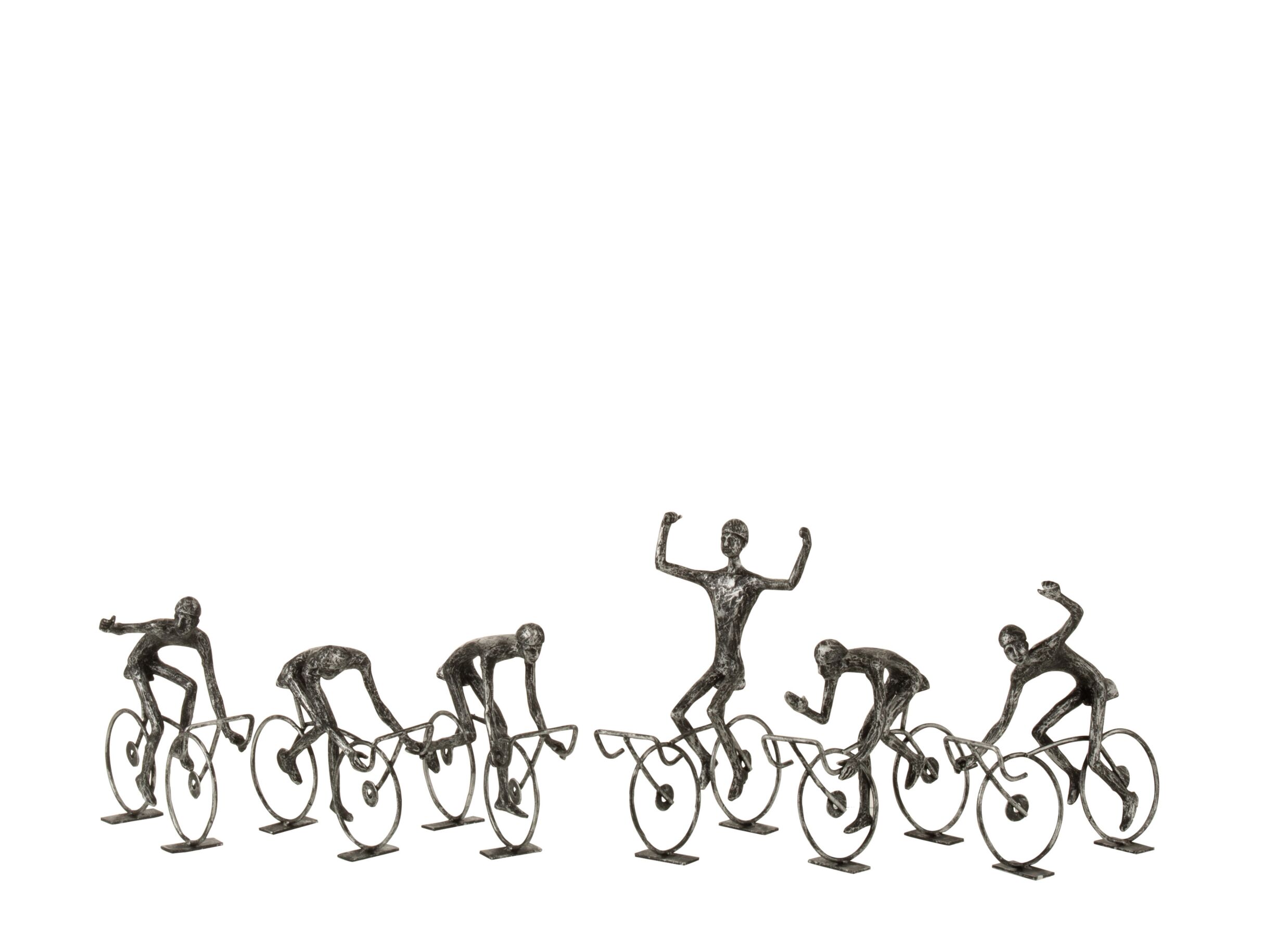 Statuette Cycliste abstrait H15 - Statuette Cycliste abstrait H15,5cm