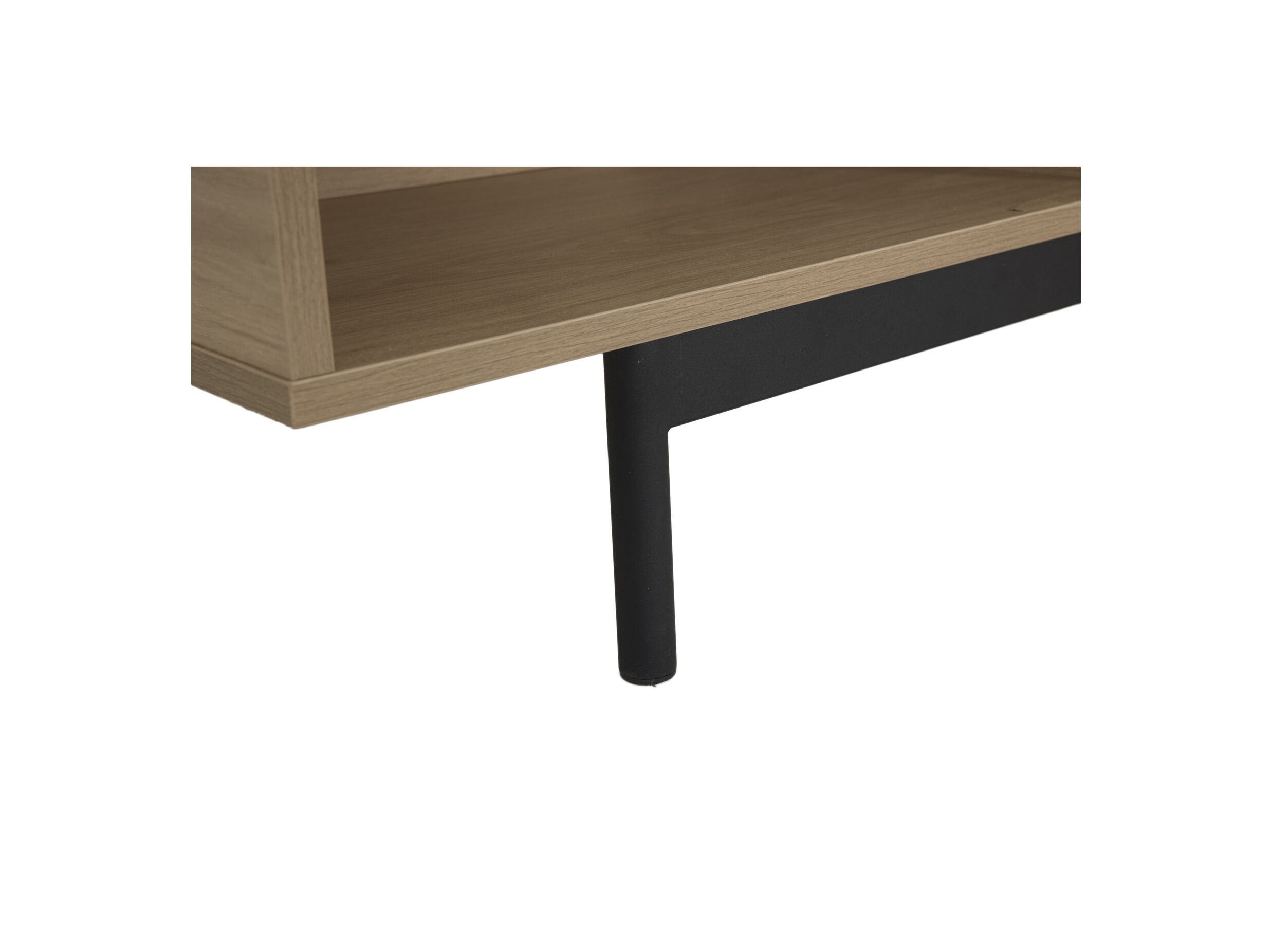 Detail - Table basse Token 130x170cm - décor - chêne avec rangemant