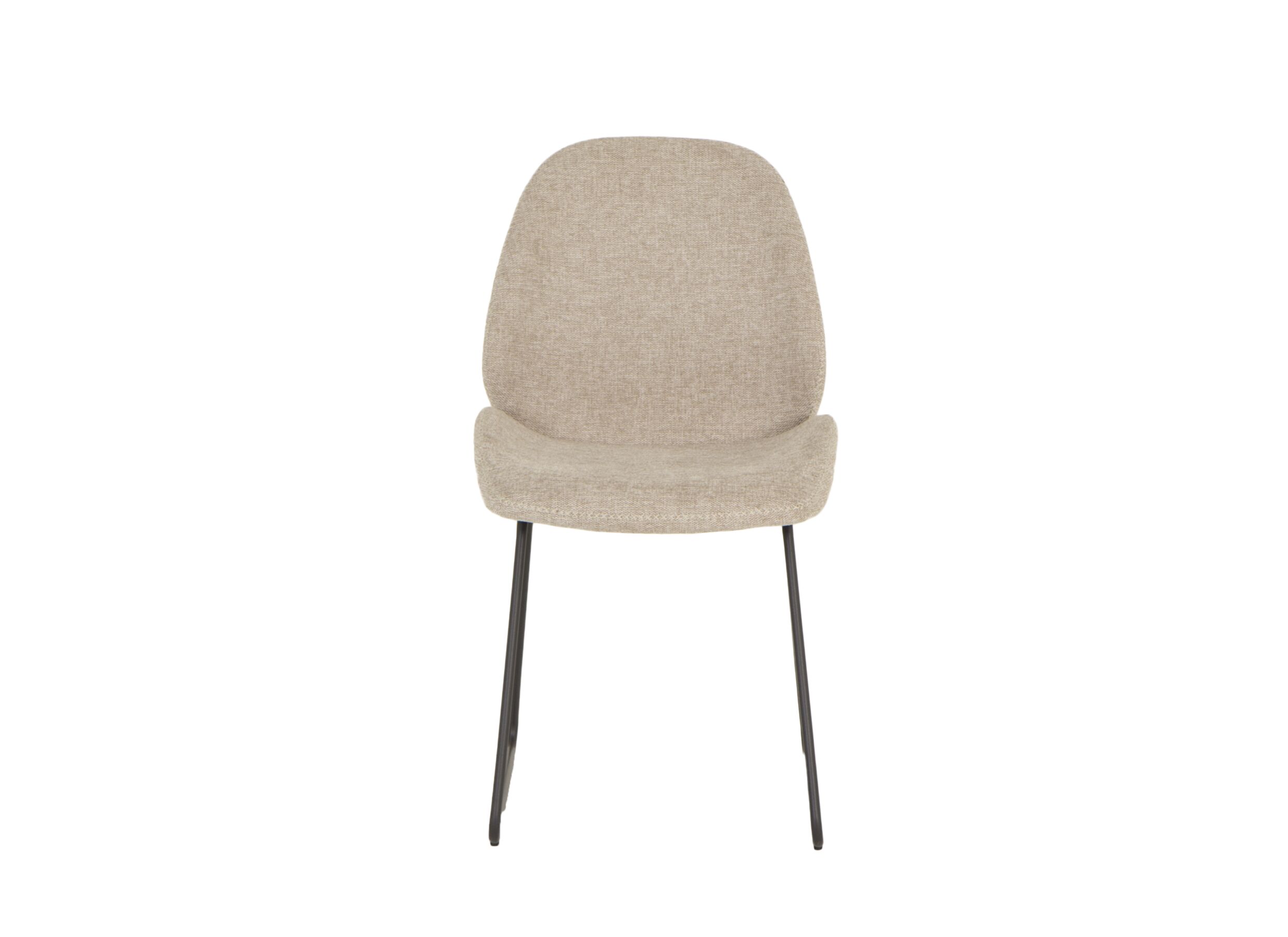 Chaise Patti 49x53x87cm - tissu - beige