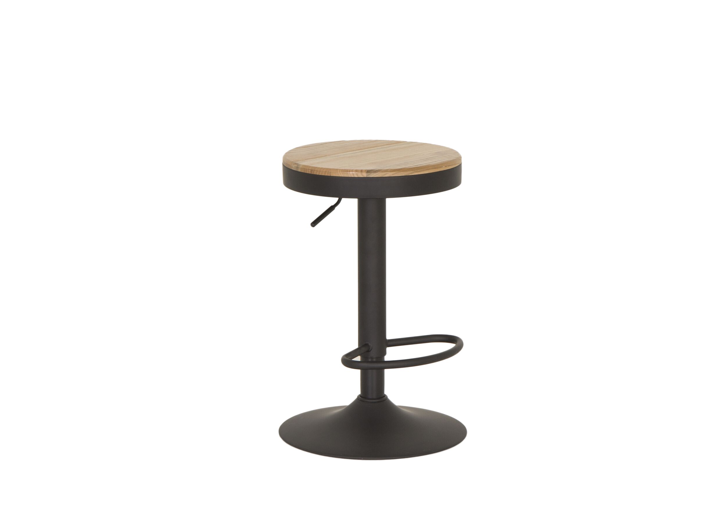 Barkruk Karma ZH59-80cm - hout - bruin/zwart