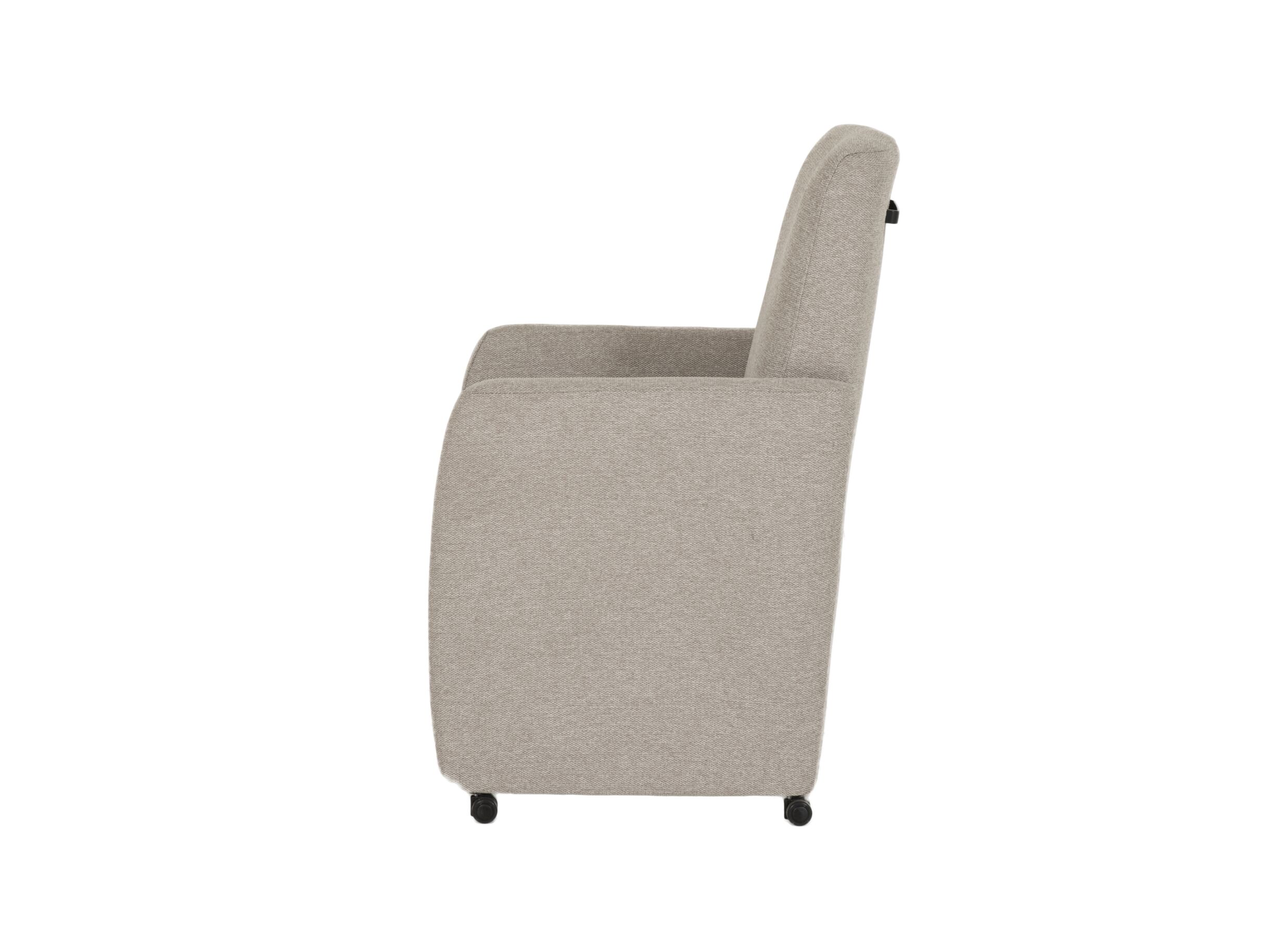 Aperçu - Chaise Aragon 60x70x100cm - tissu - greige