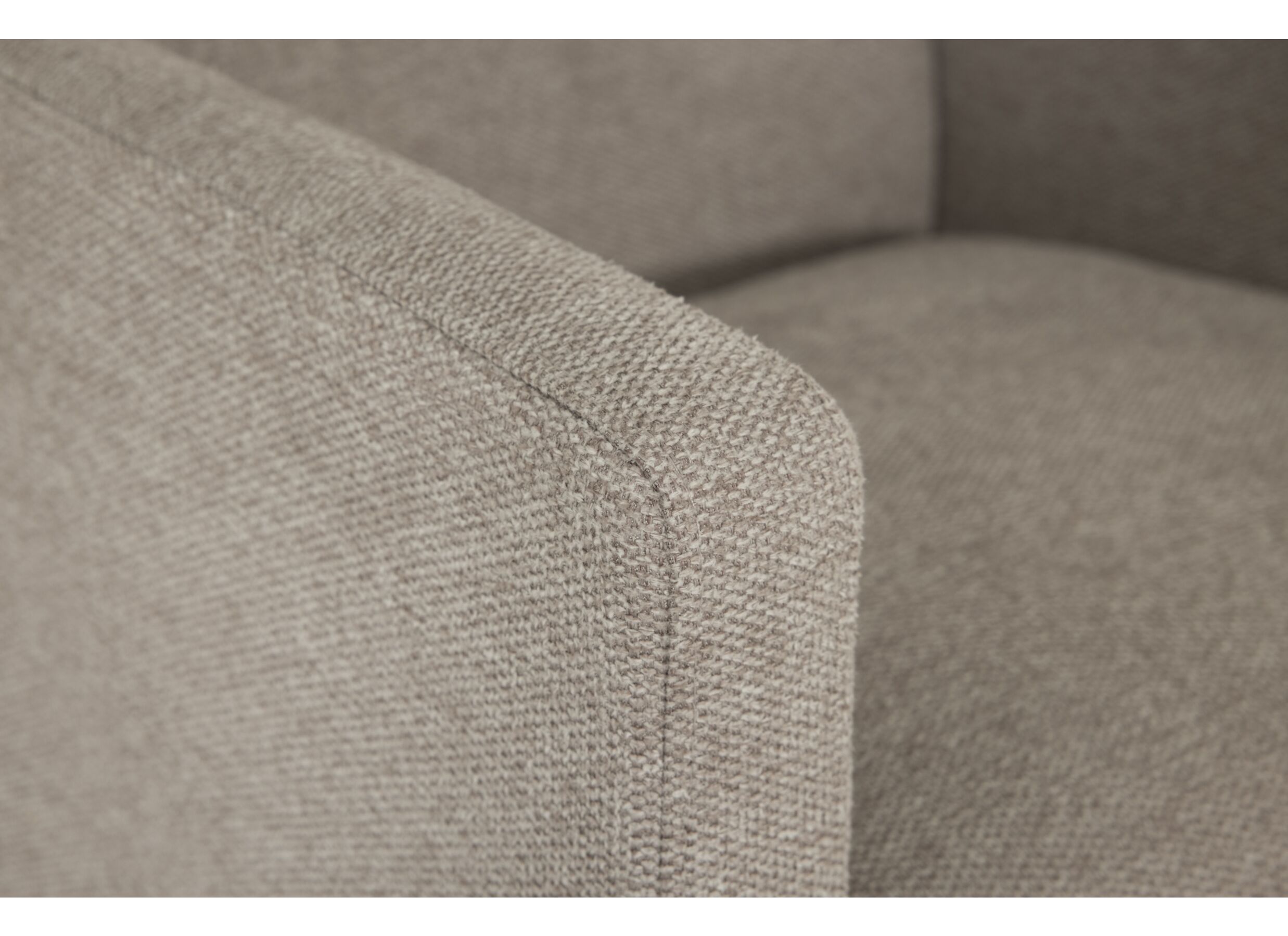 Detail - Chaise Bilbao 59x57x97cm - tissu - greige