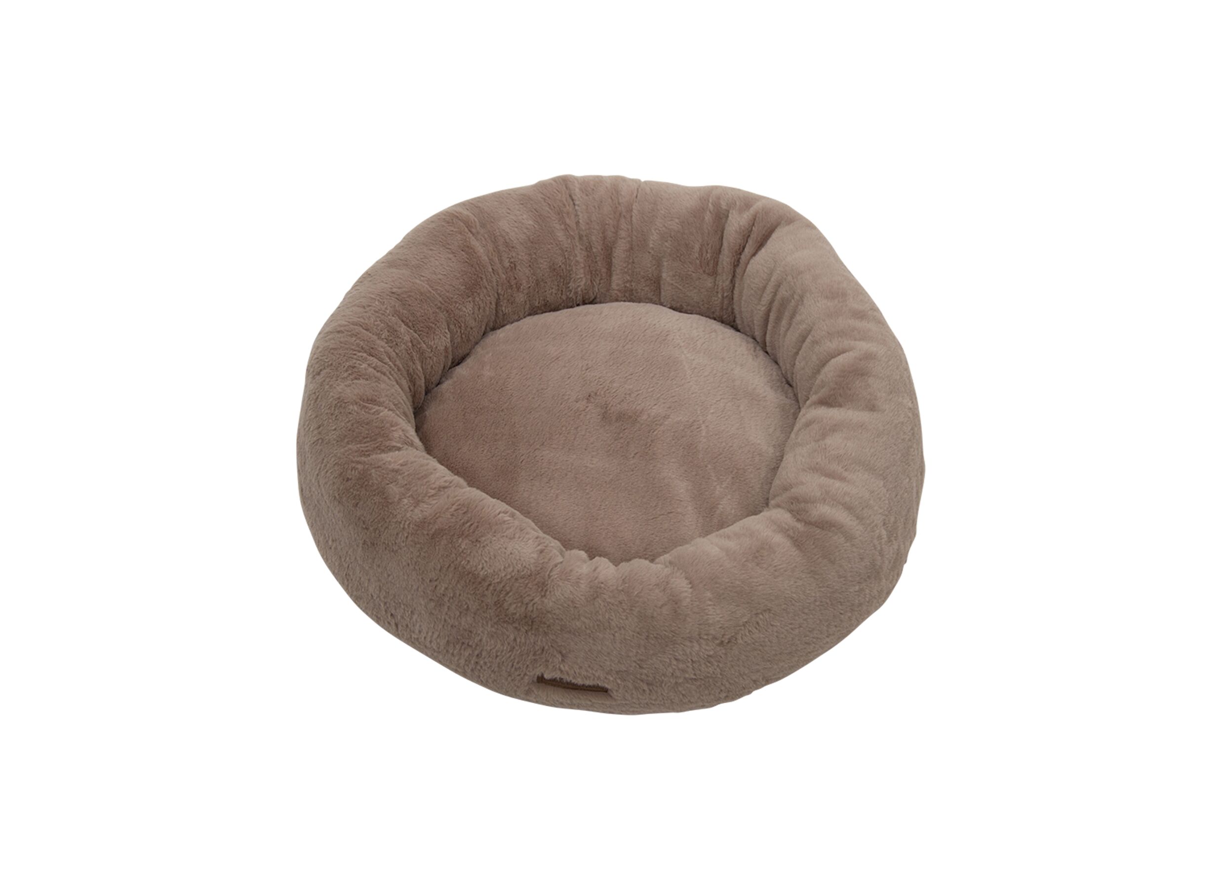 Aperçu - Panier pour chien Champs Elysees M Ø60x17cm - tissu - moka