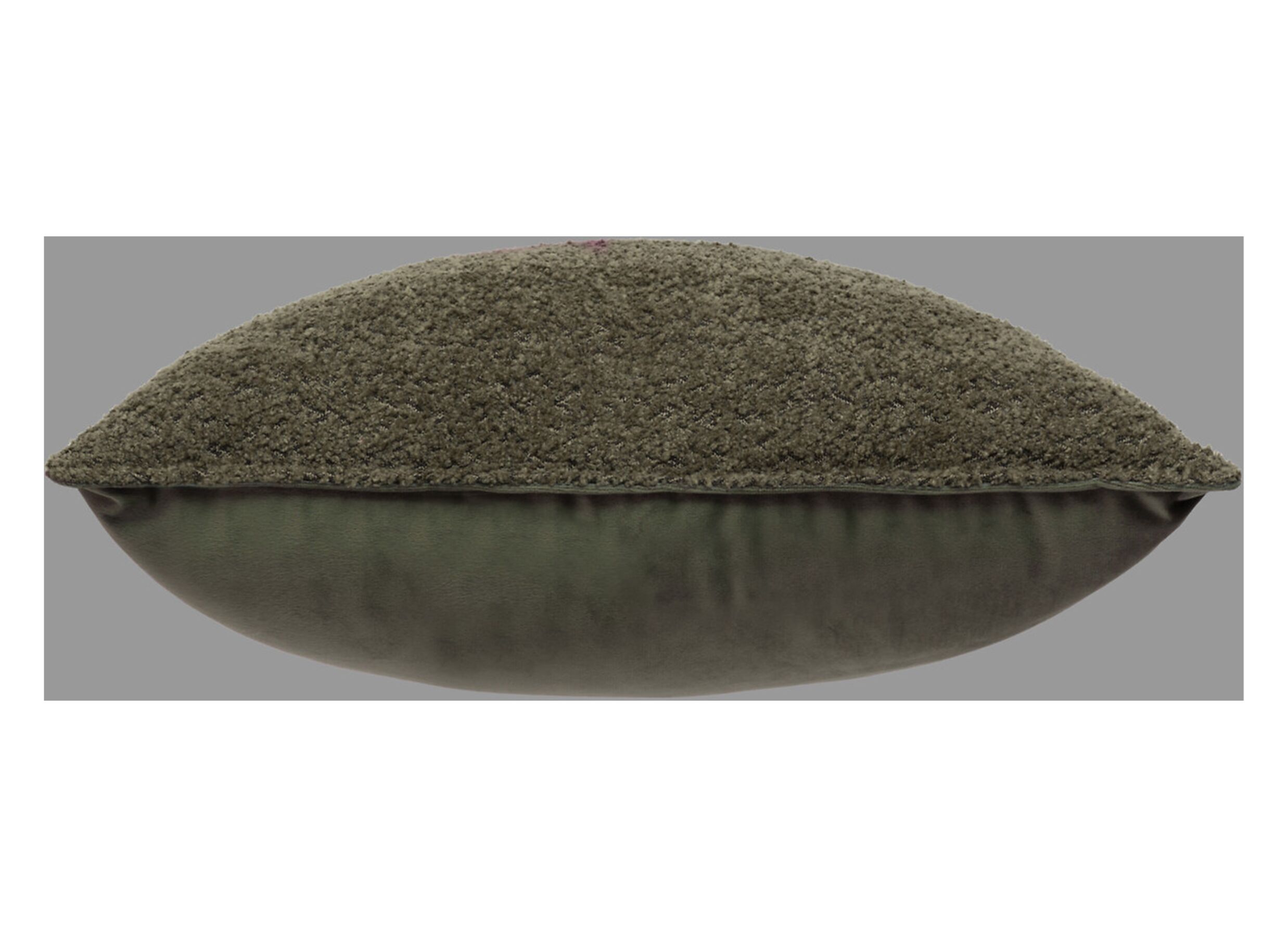 Overzichtsfoto - Kussen Soana 45x45cm - bouclé - kaki