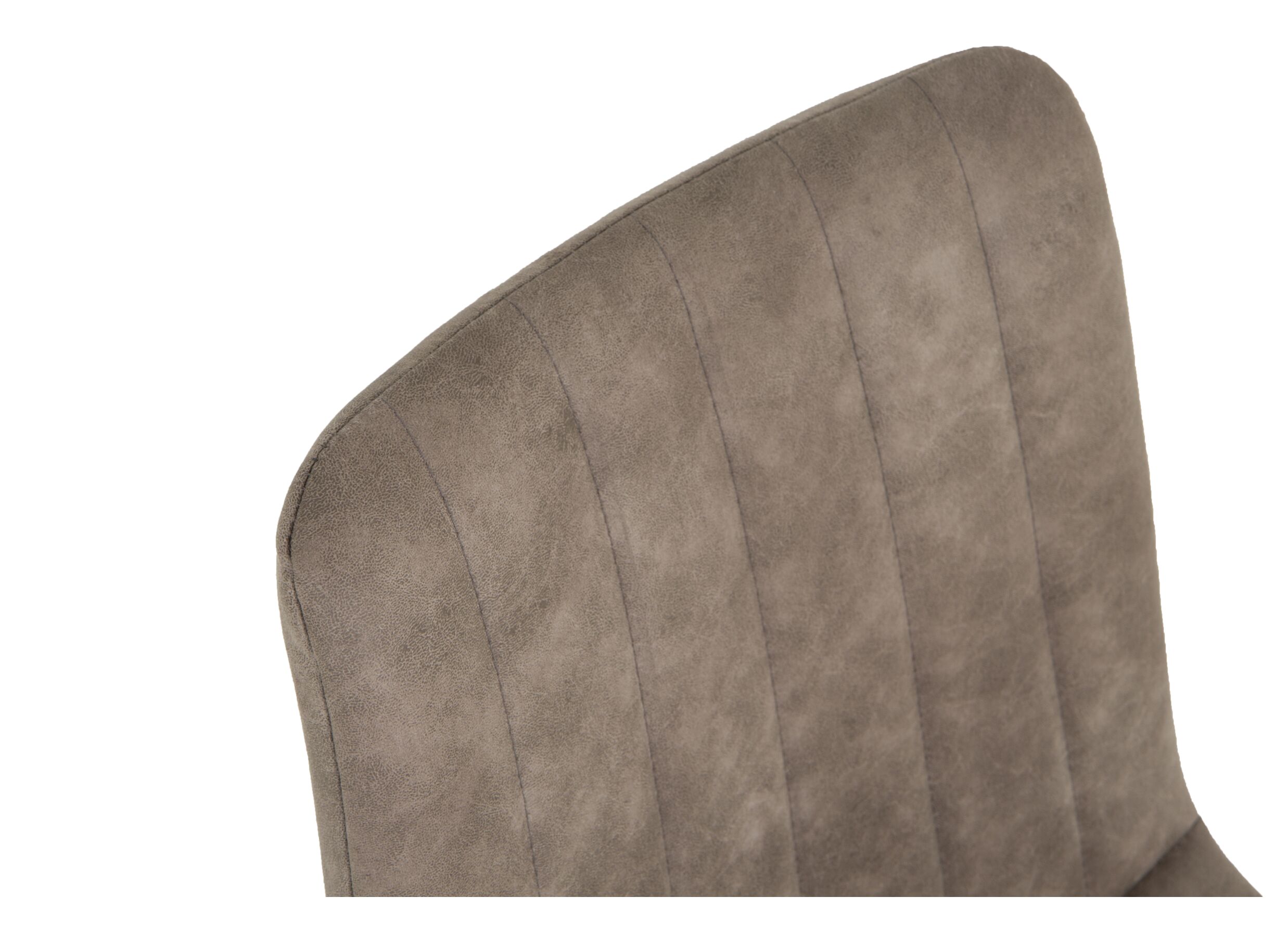 Detailfoto - Stoel Dublin stof taupe