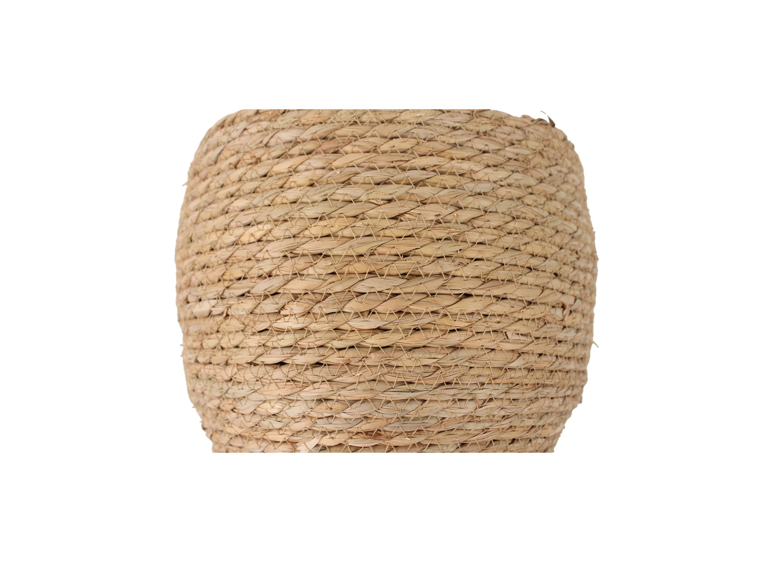 Detail - Panier Lanao lot de 3 - herbier marin - naturel
