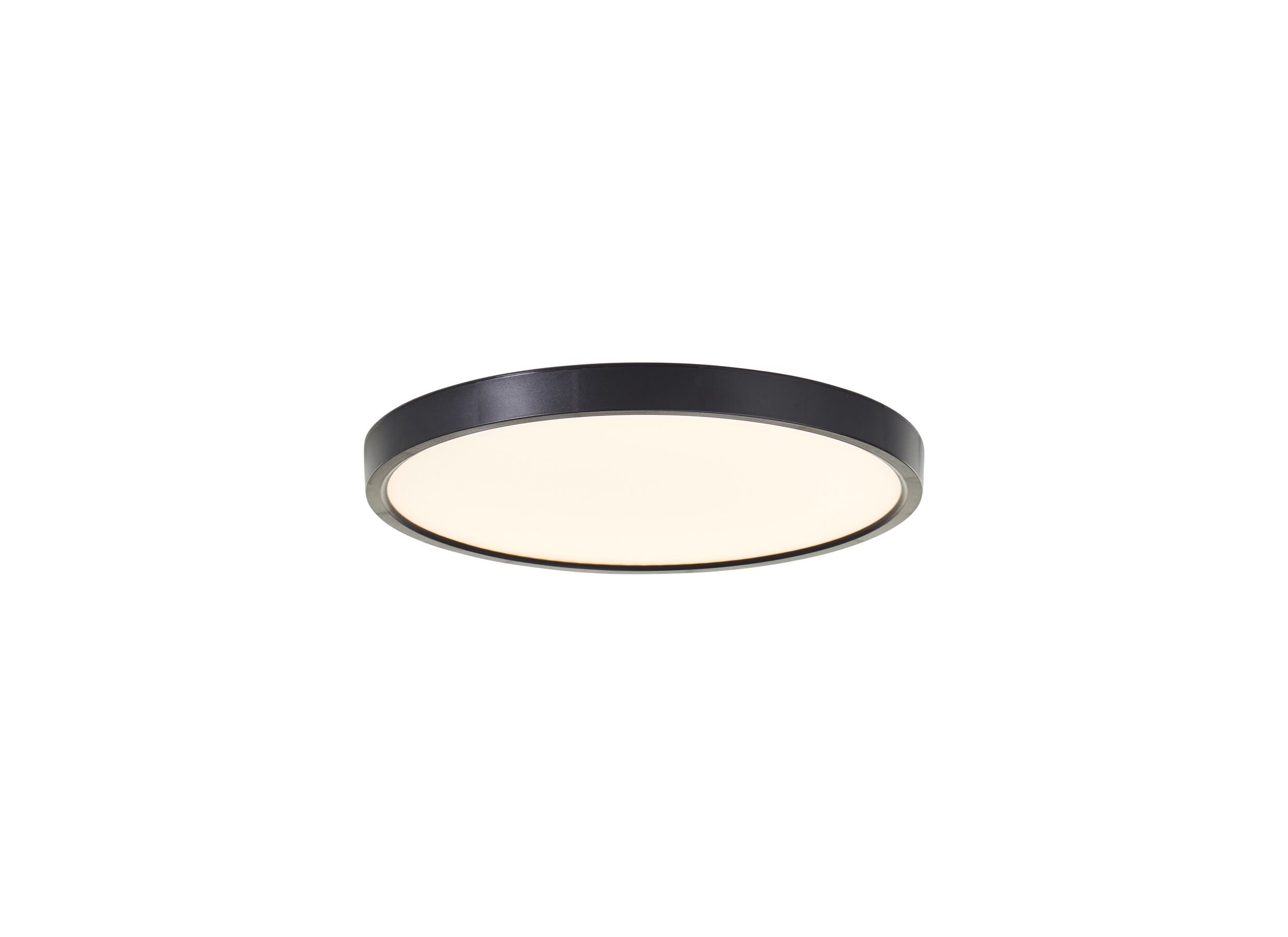 Plafondlamp Galo Ø30cm - kunststof - zwart - Plafonnier Galo Ø30cm - plastique - noir