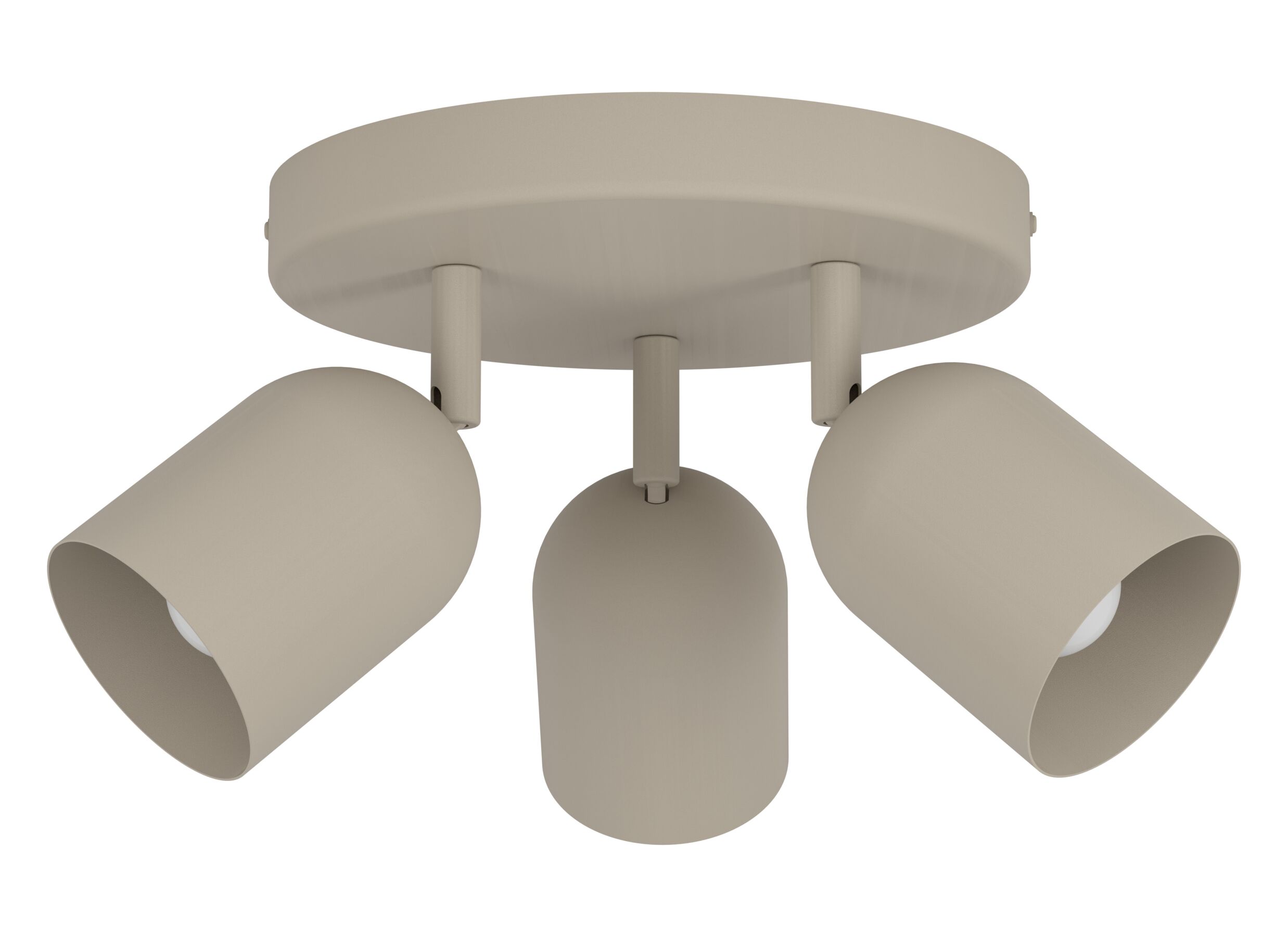 Opbouwspot Tilston met 3 spots 40W E14 zand - Opbouwspot Tilston met 3 spots 40W E14 zand