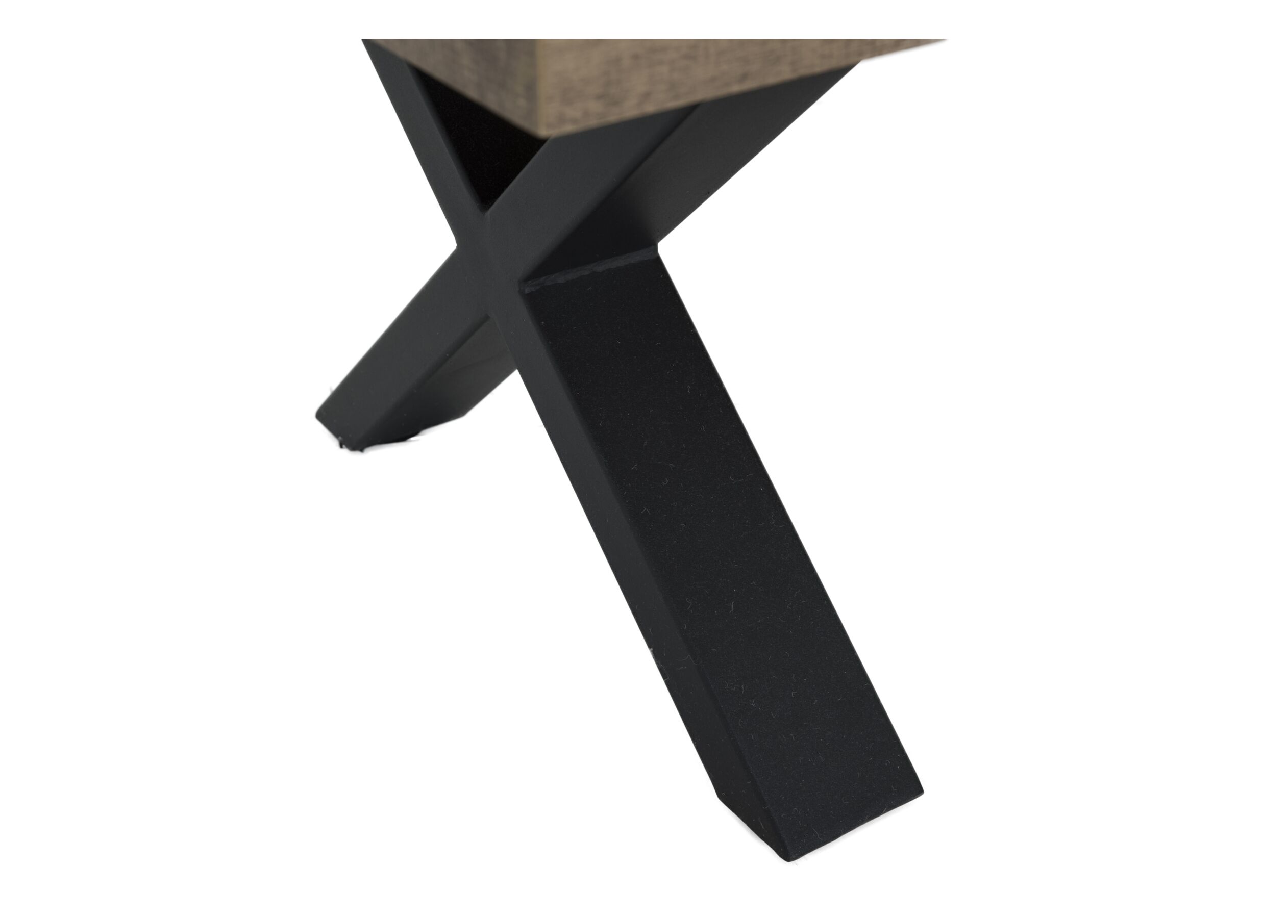 Detail - Table basse Estrella 130x65cm - décor - industrial oak