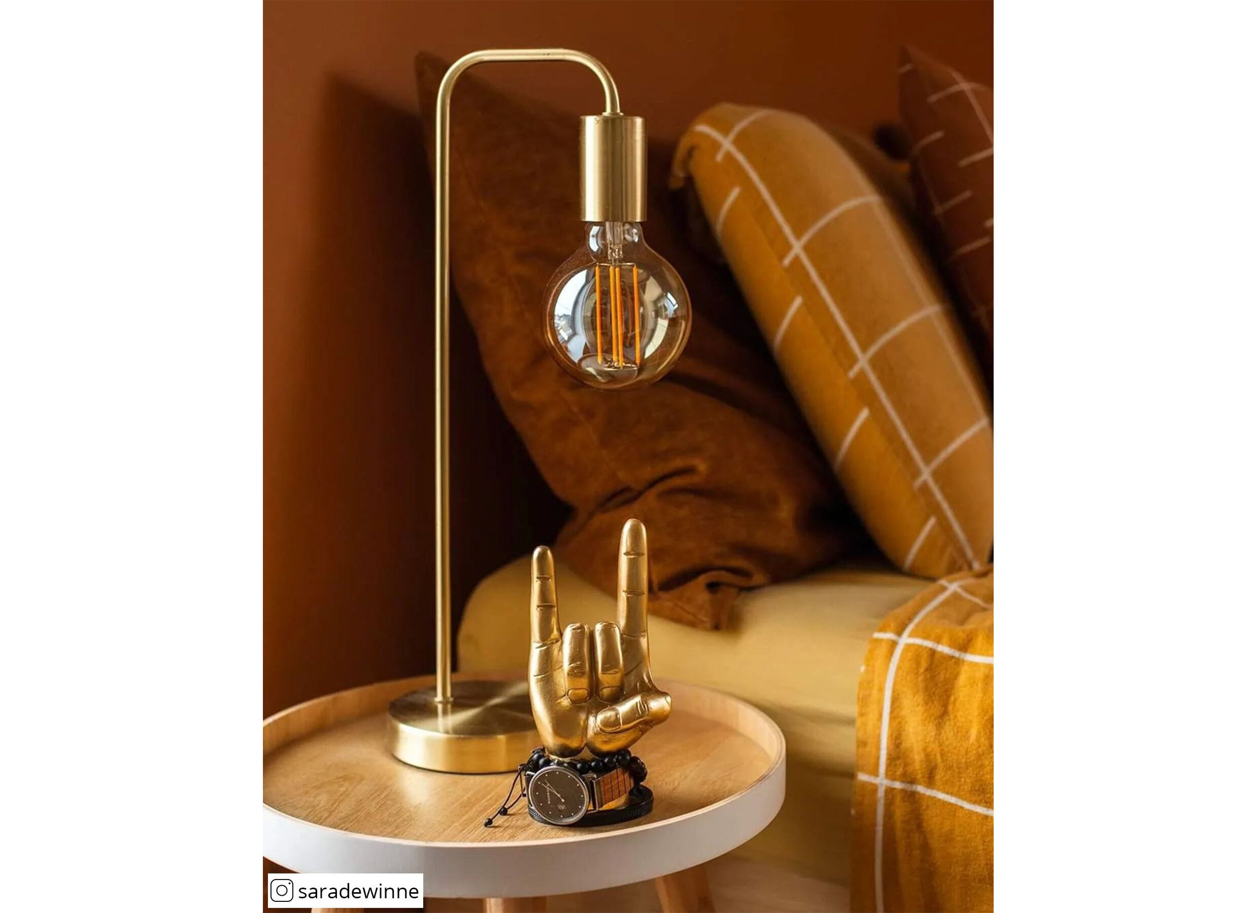 Foto ambiance - Lampe de table Keli E27 H45m