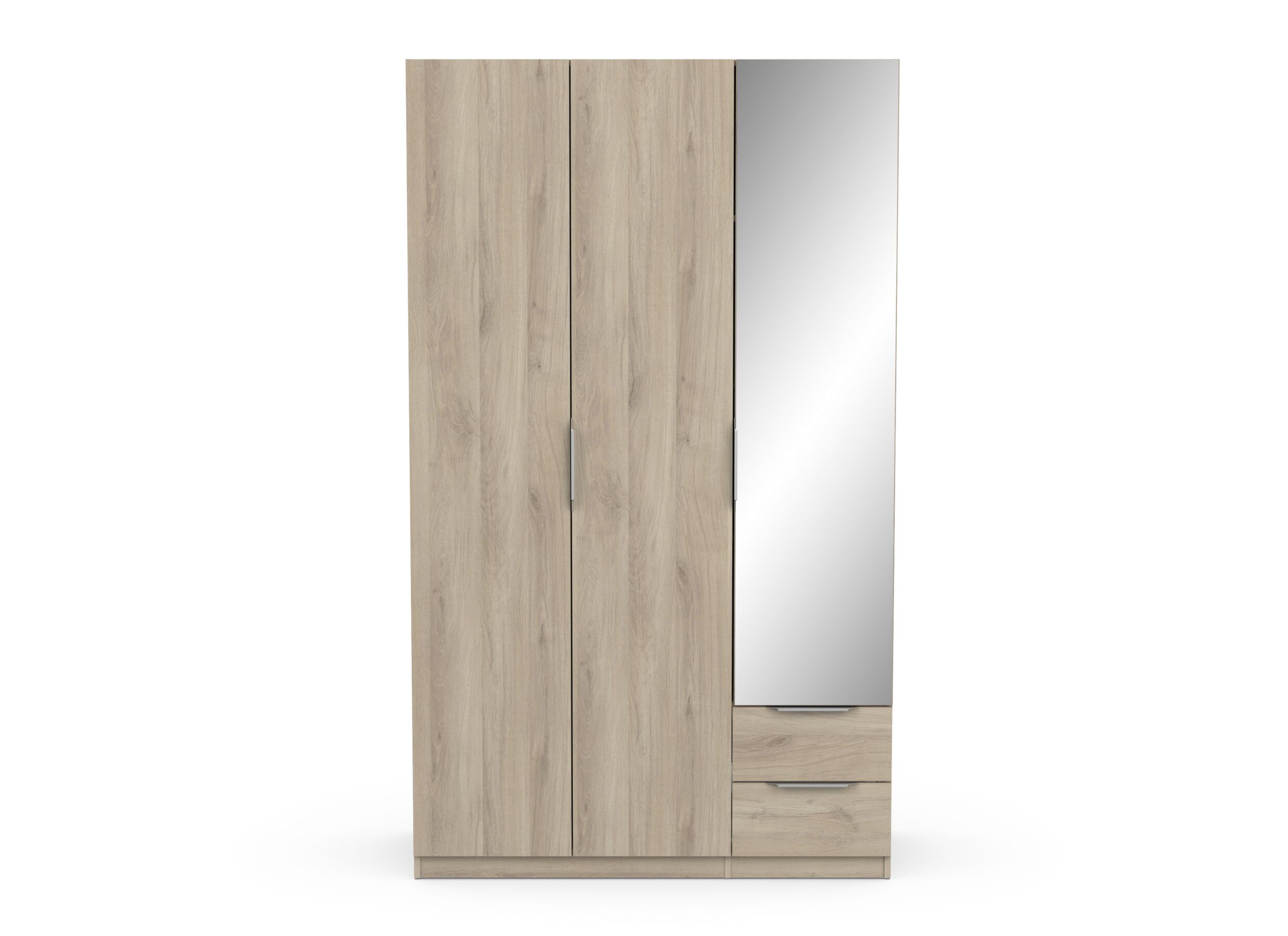 Overzichtsfoto - Kleerkast Michigan 119cm - decor - kronberg eik