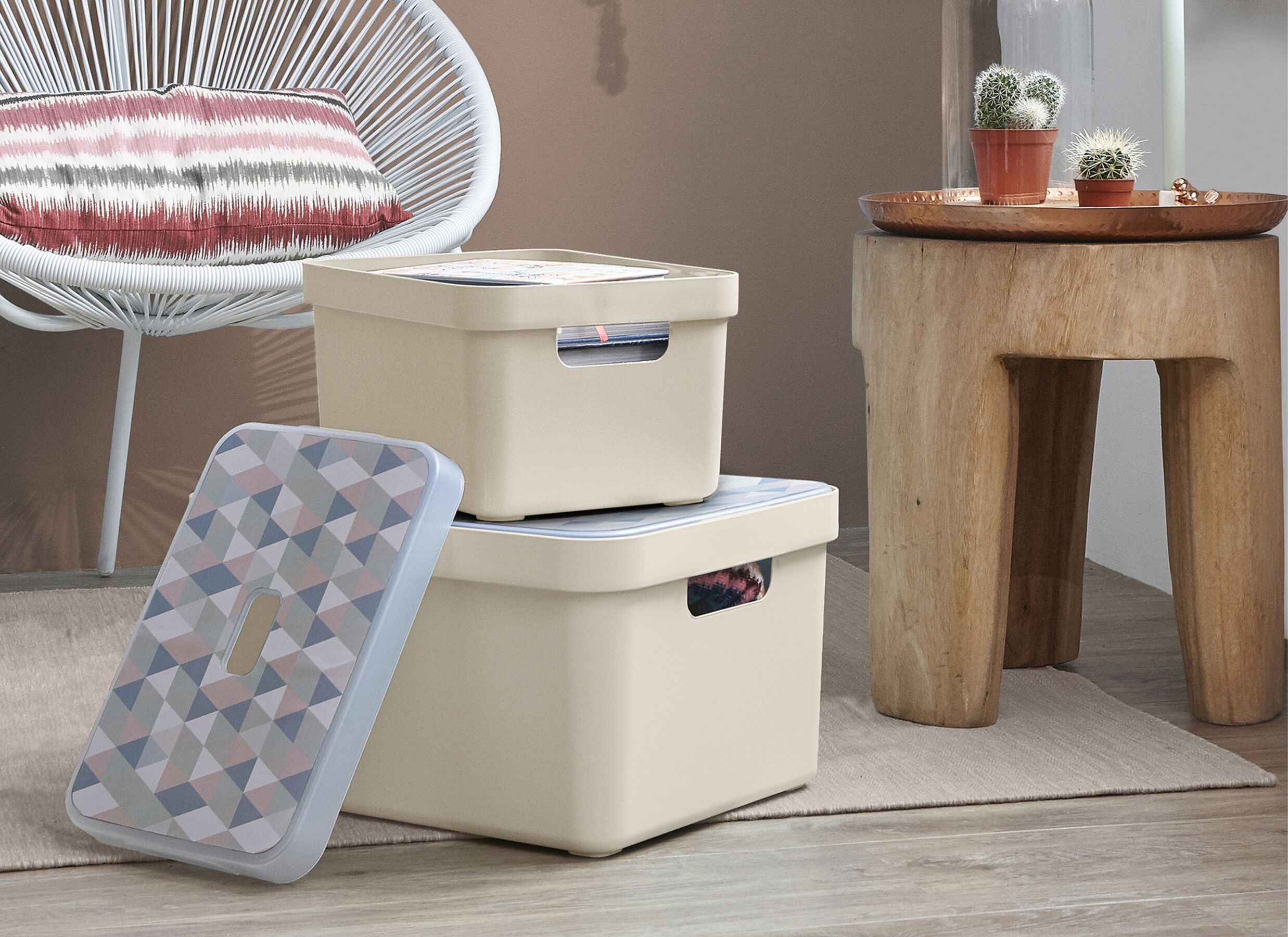 Sfeerfoto - Opbergbox Sigma Home 32L - 45,3x24,3x35,4cm