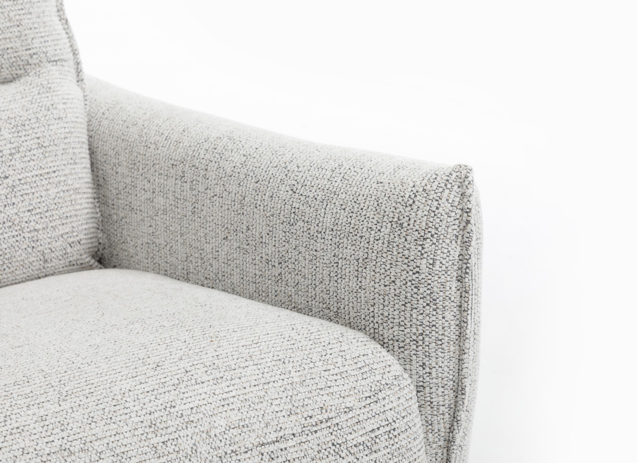 Detail - Fauteuil relax Jorge électrique - tissu - greige