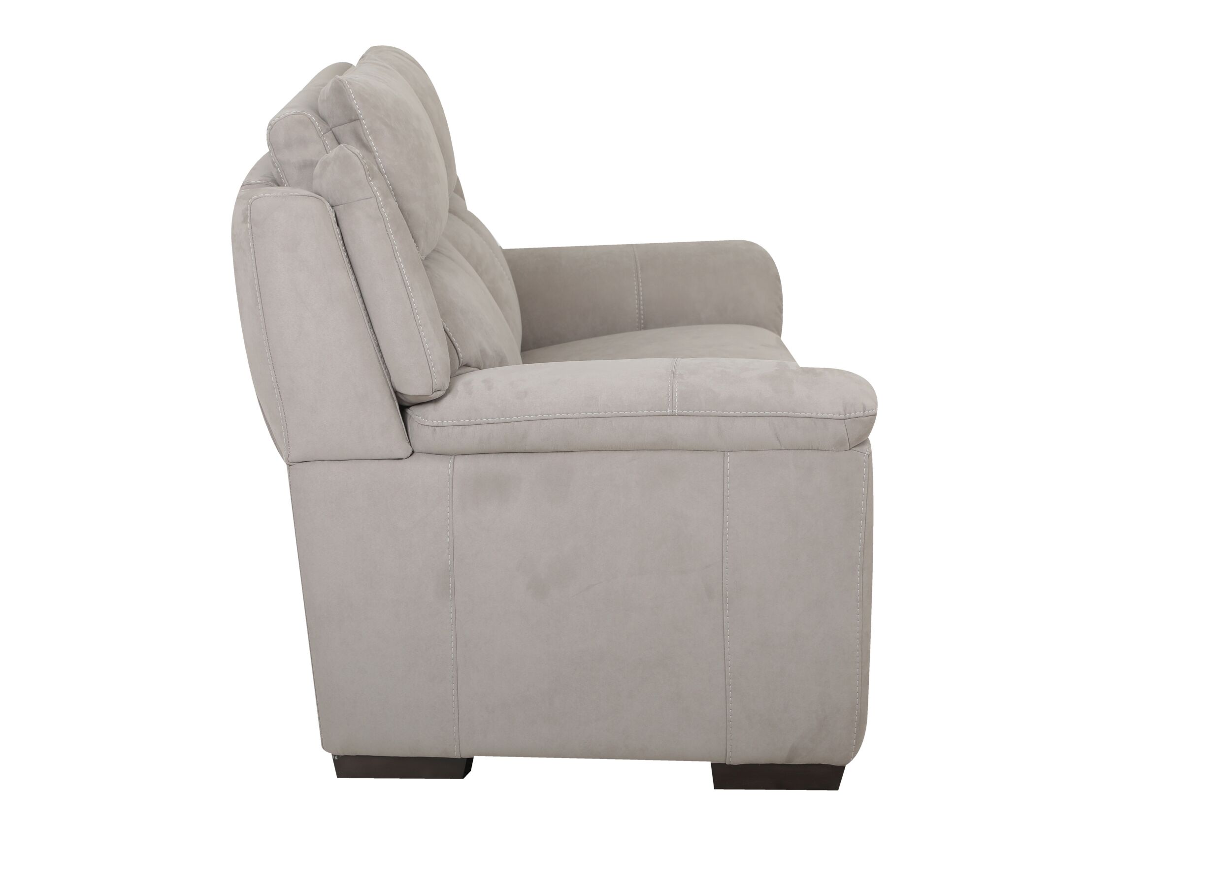 Overzichtsfoto - Zetel Still 2-zit - stof - silver grey