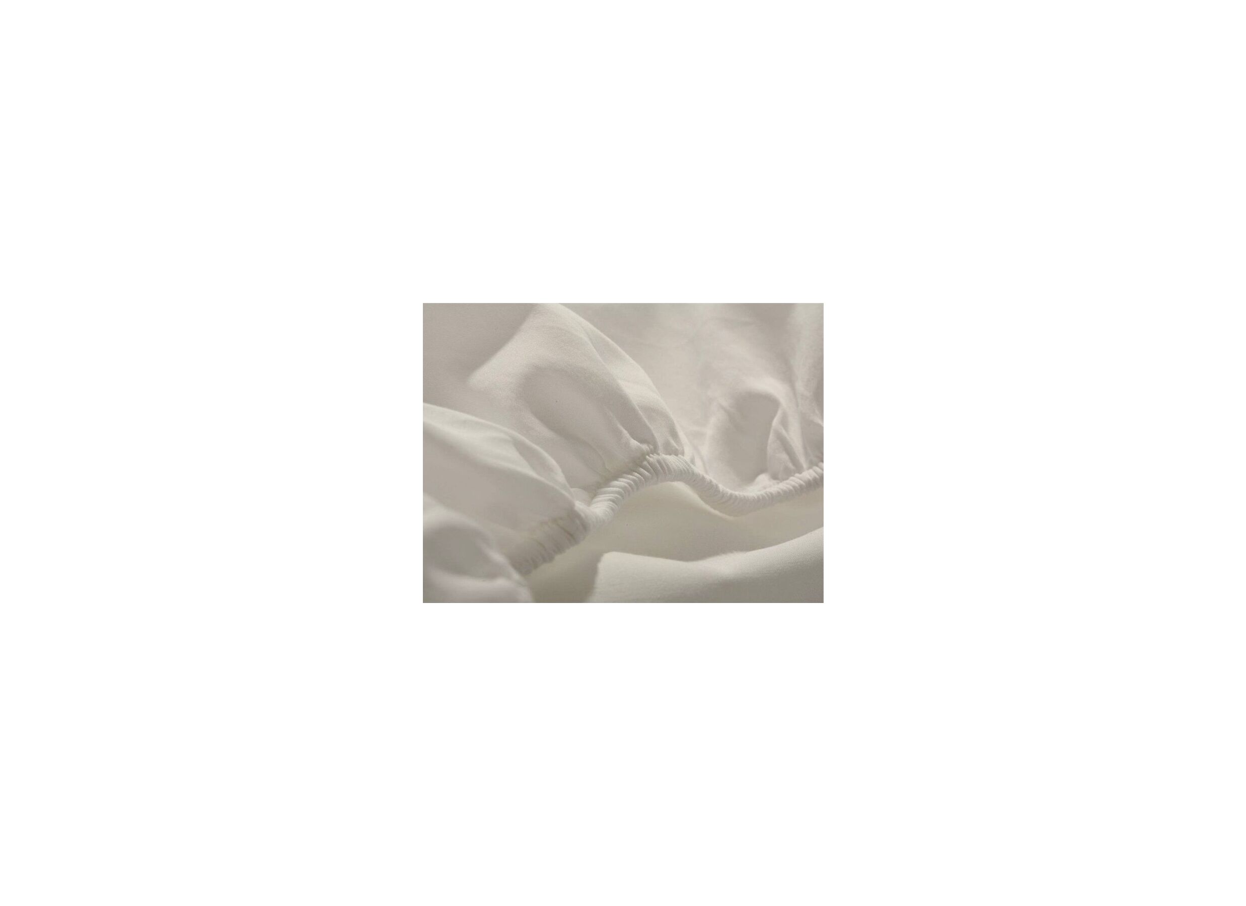 Drap-housse 180x200cm coton greige