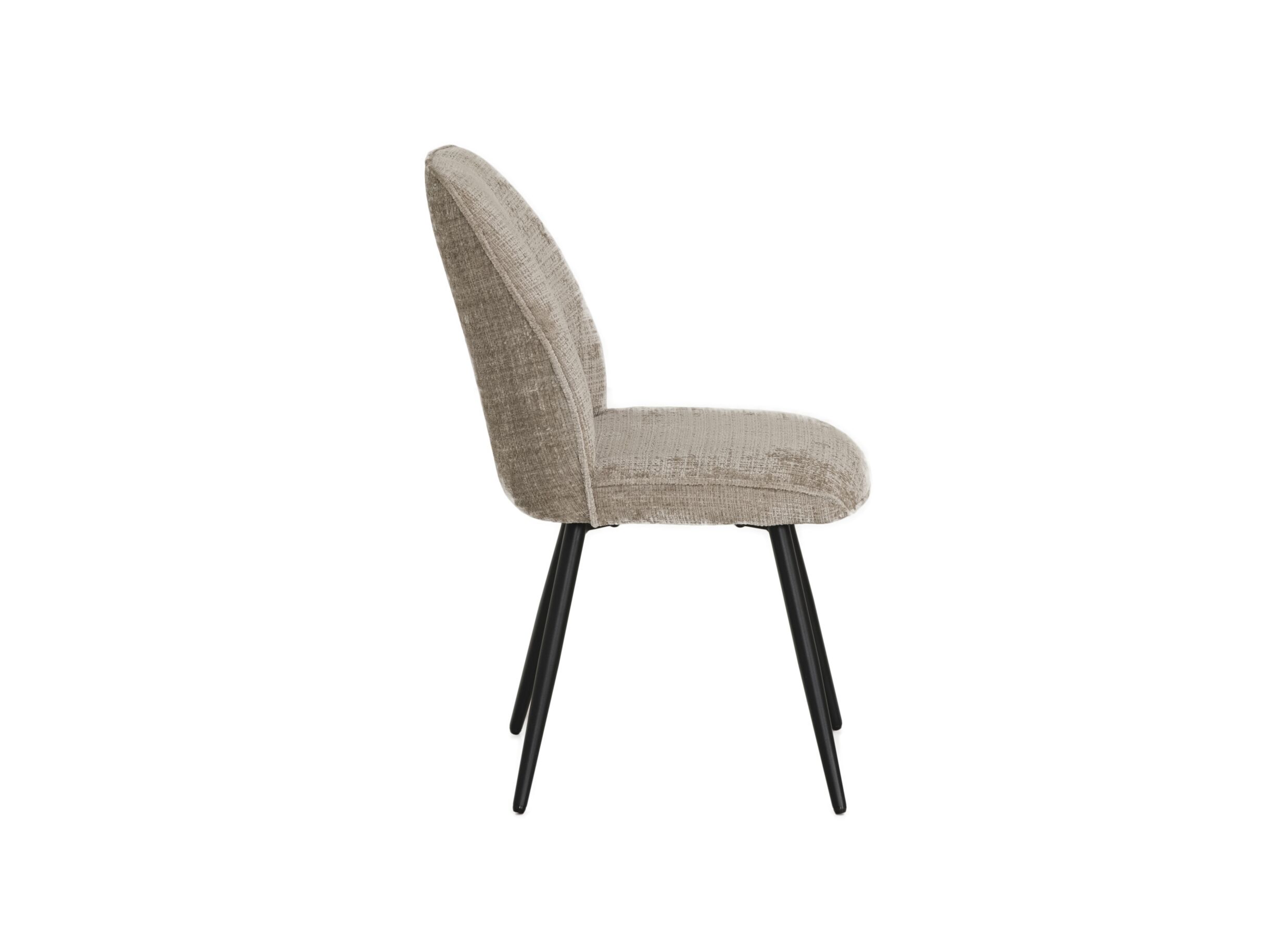 Overzichtsfoto - Stoel ST2418 51x64x89cm - stof - beige