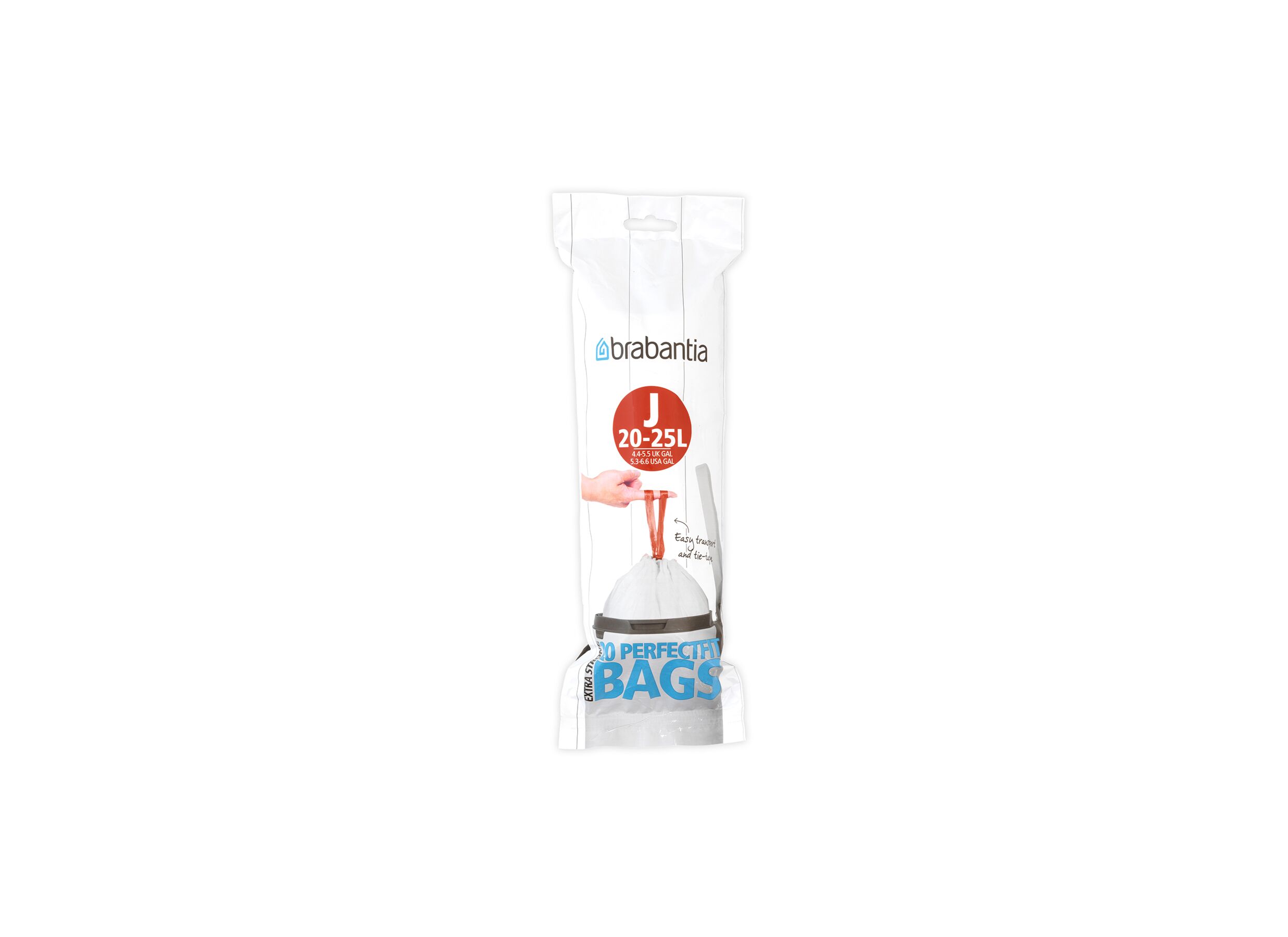 Sac poubelle Brabantia 20-25L Taille J 10 pièces - Sac poubelle Brabantia 20-25L Taille J 10 pièces