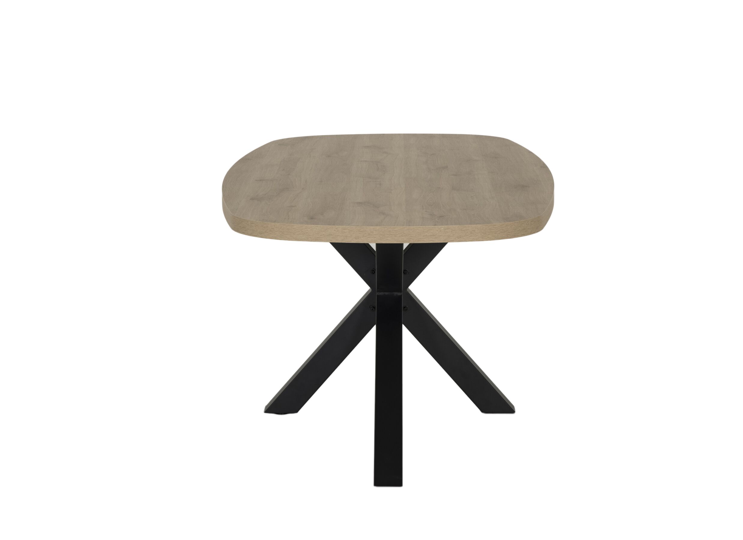 Aperçu - Table Valencia 210x100cm - mélamine - chêne clair