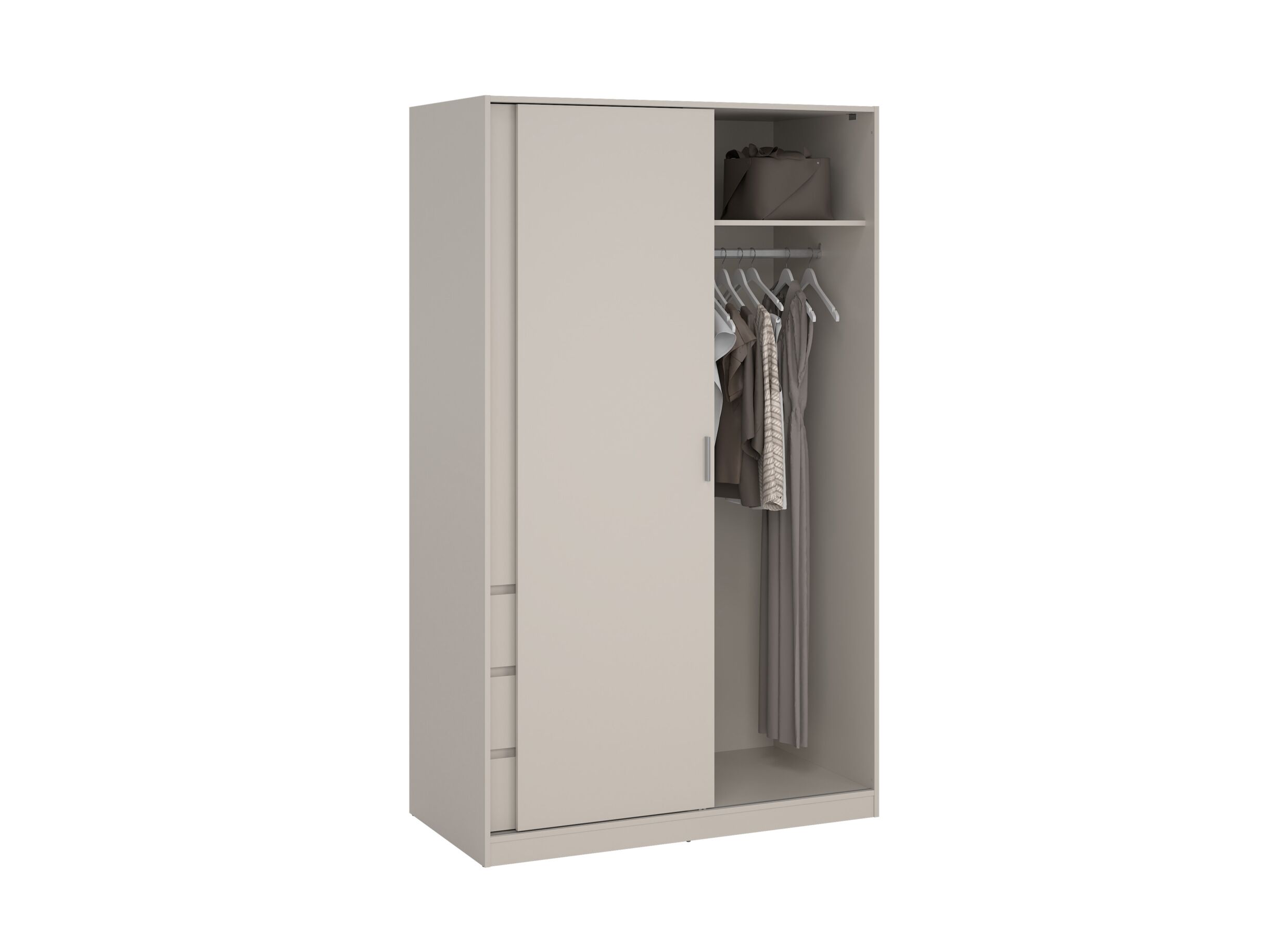 Indeling - Kleerkast Naia 119cm - decor - cashmere